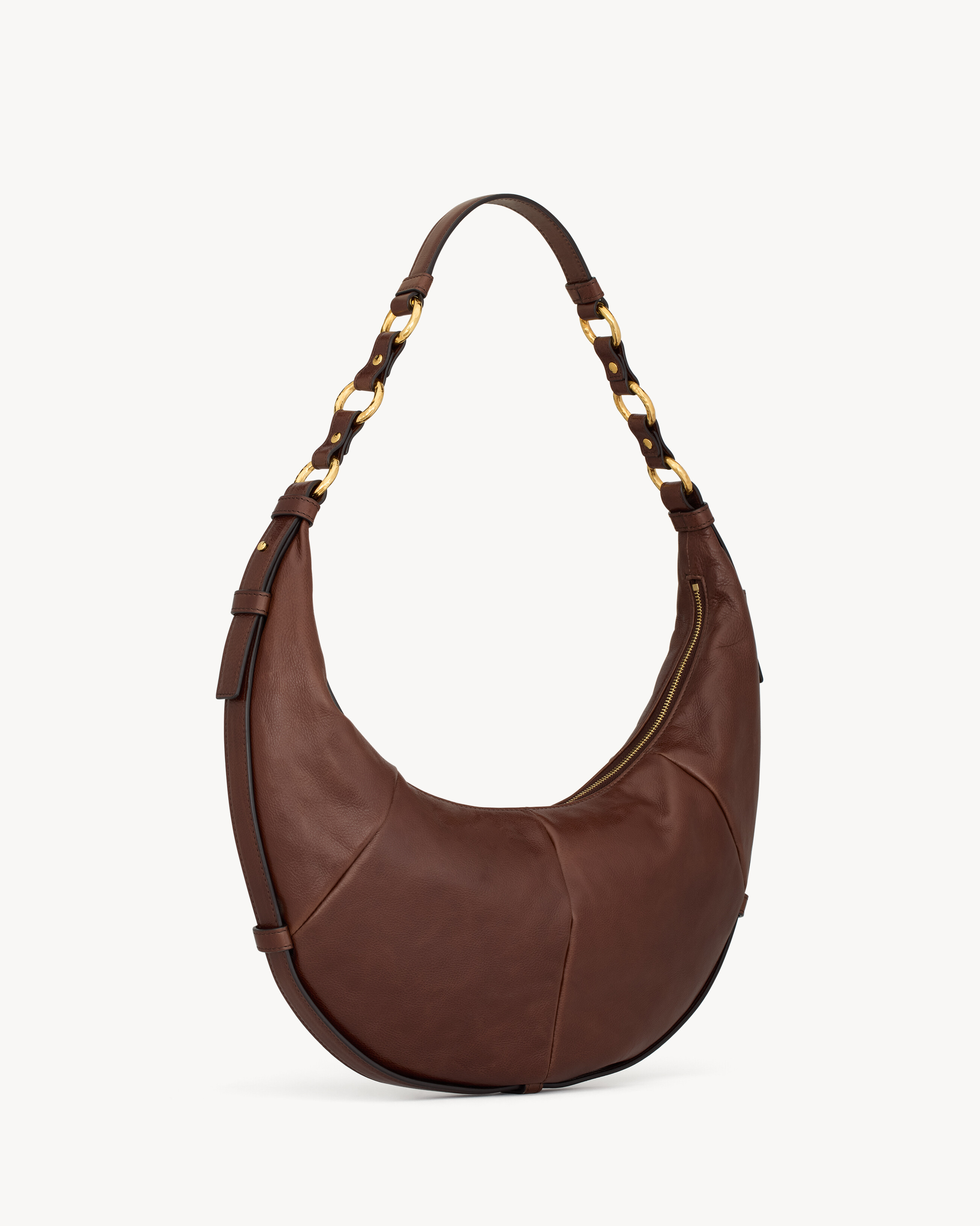 SAHARIENNE SAINT LAURENT hobo in lambskin