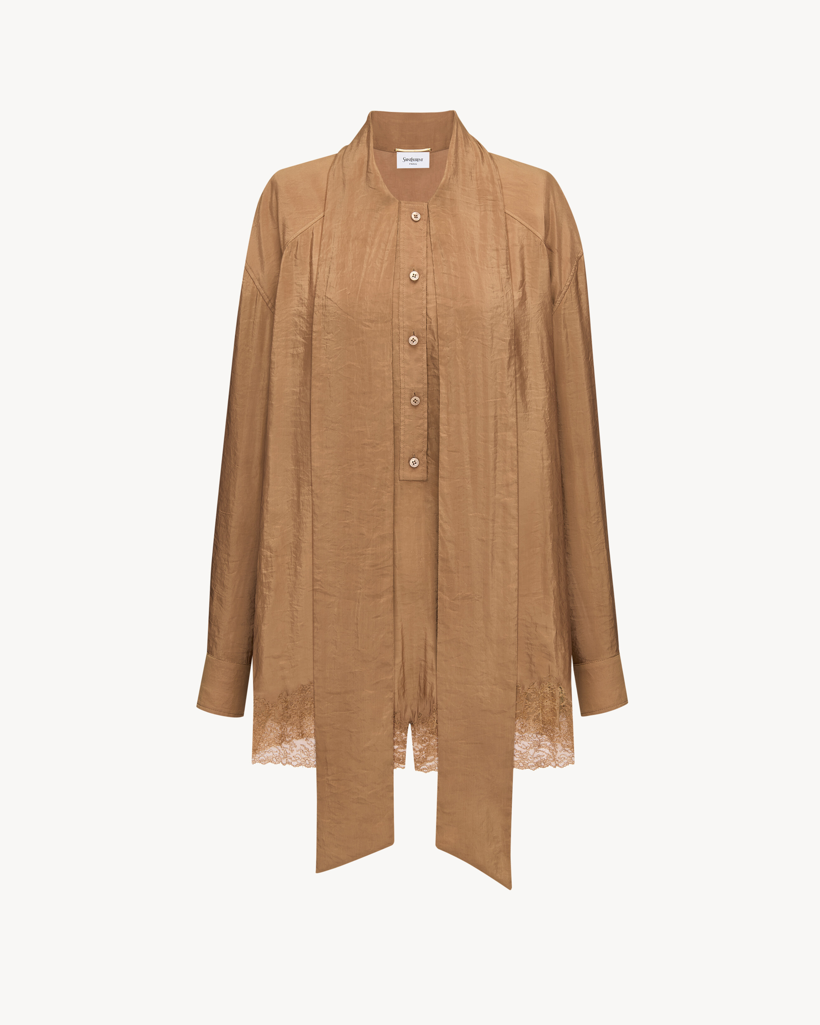 lavallière romper in taffeta