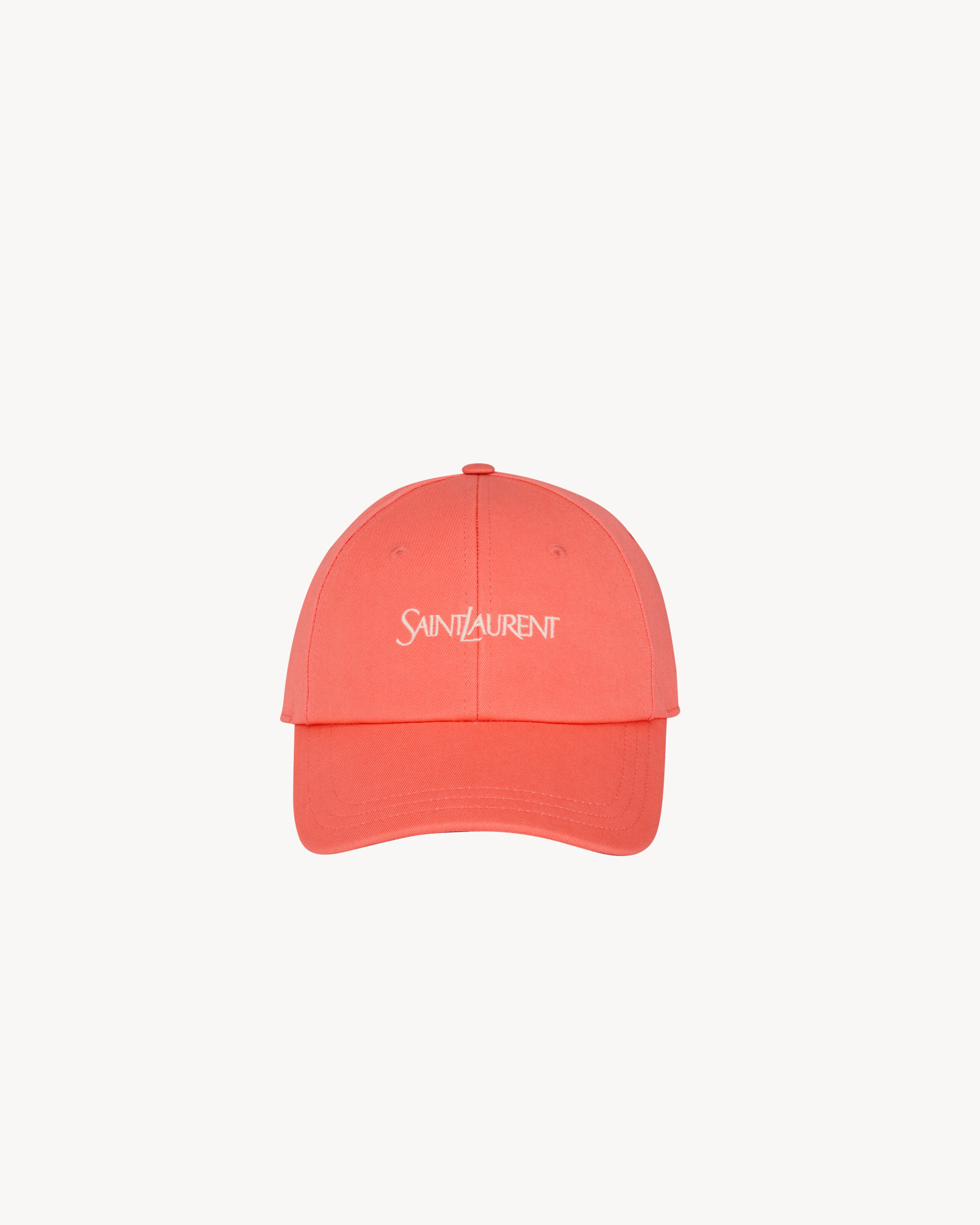 SAINT LAURENT cap in cotton gabardine