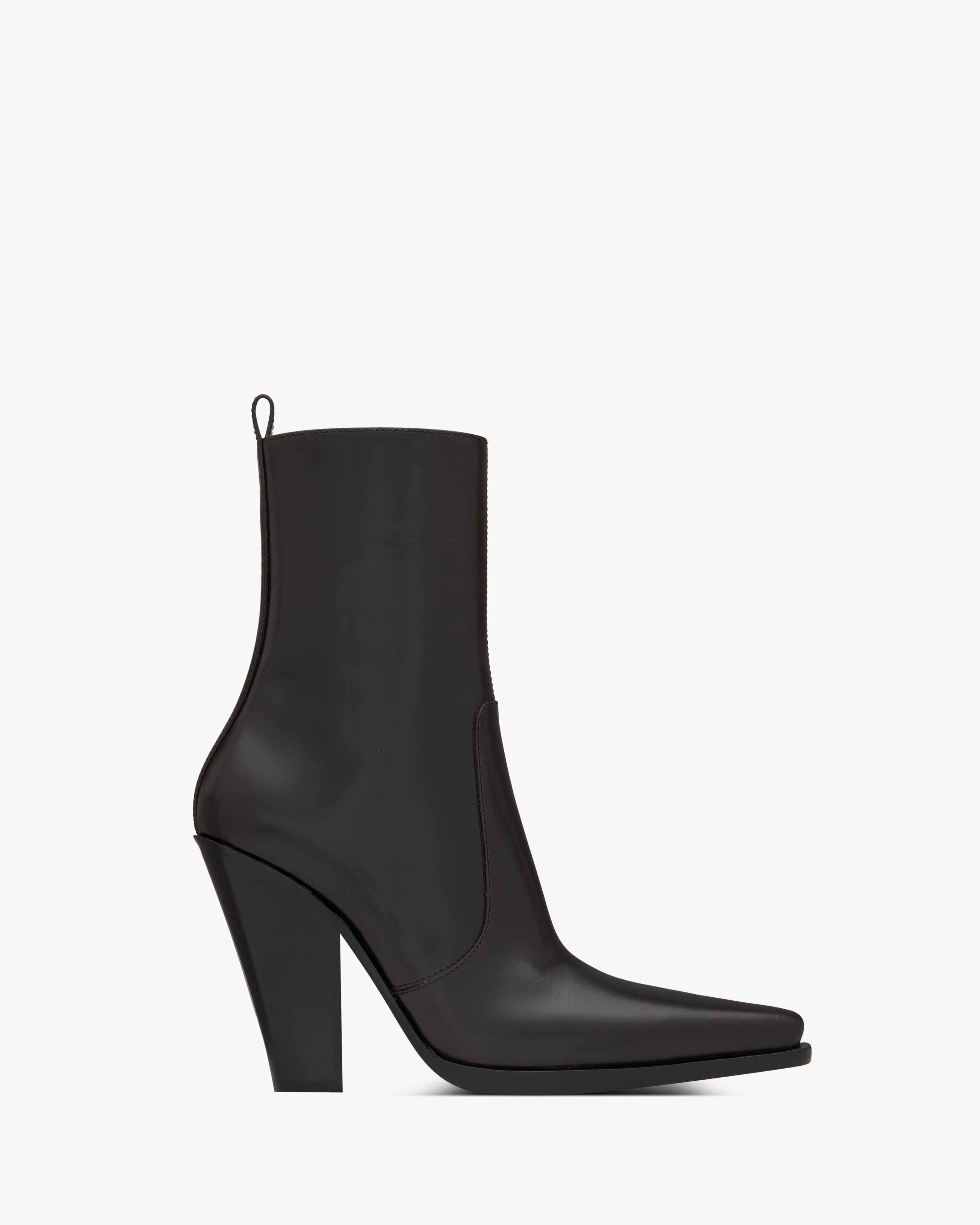 DYLAN booties in smooth leather