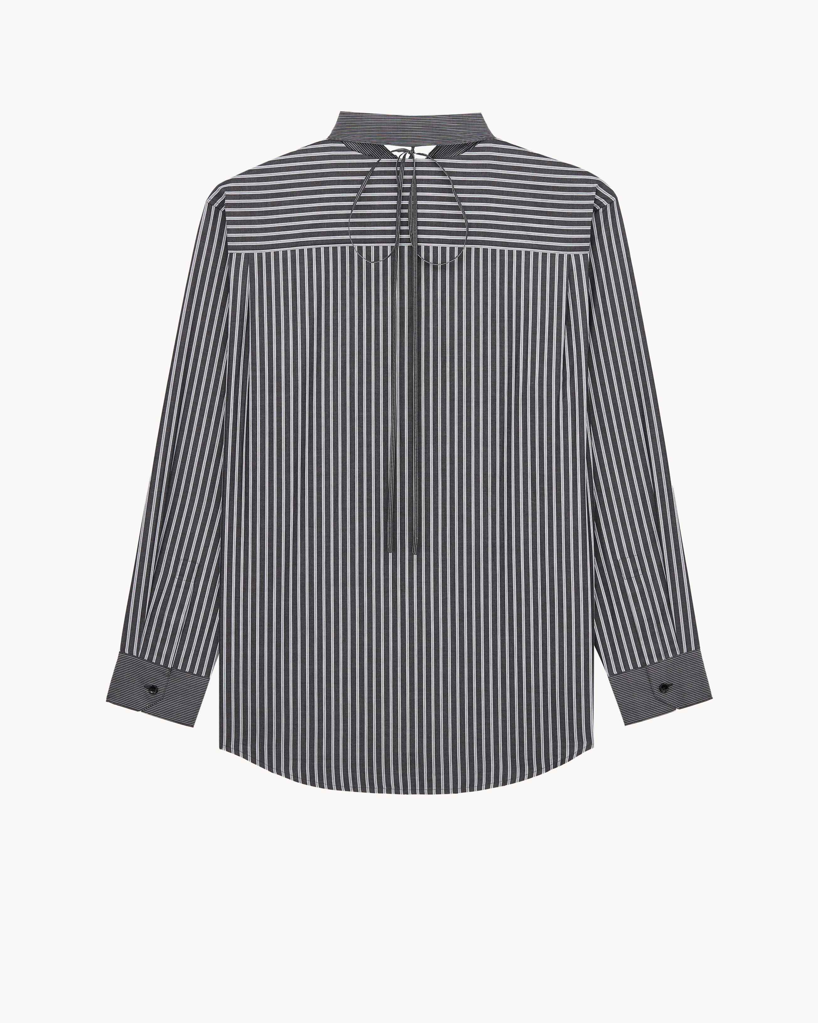 winchester shirt in striped cotton poplin