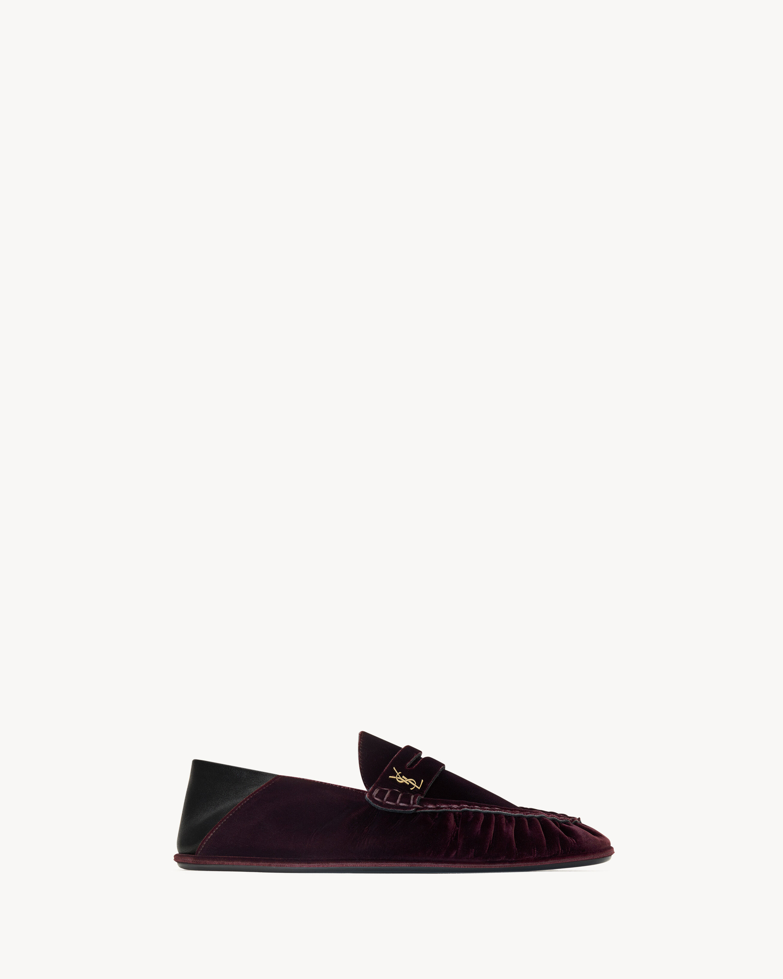 LE LOAFER foldable in velvet