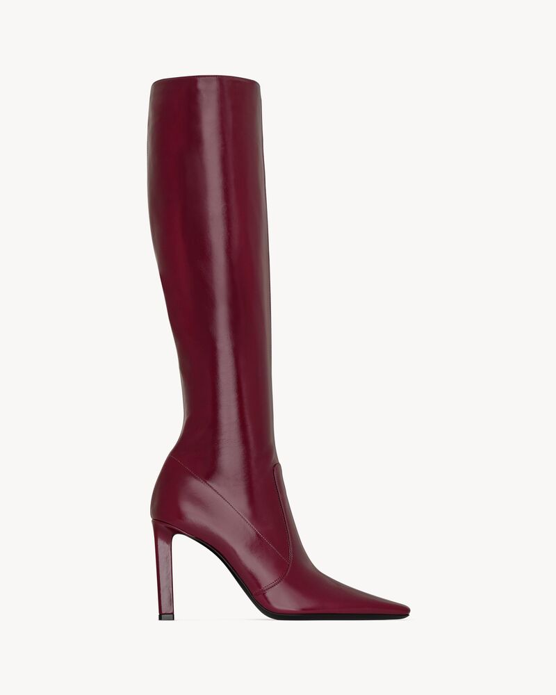 FRANCOISE boots in smooth leather