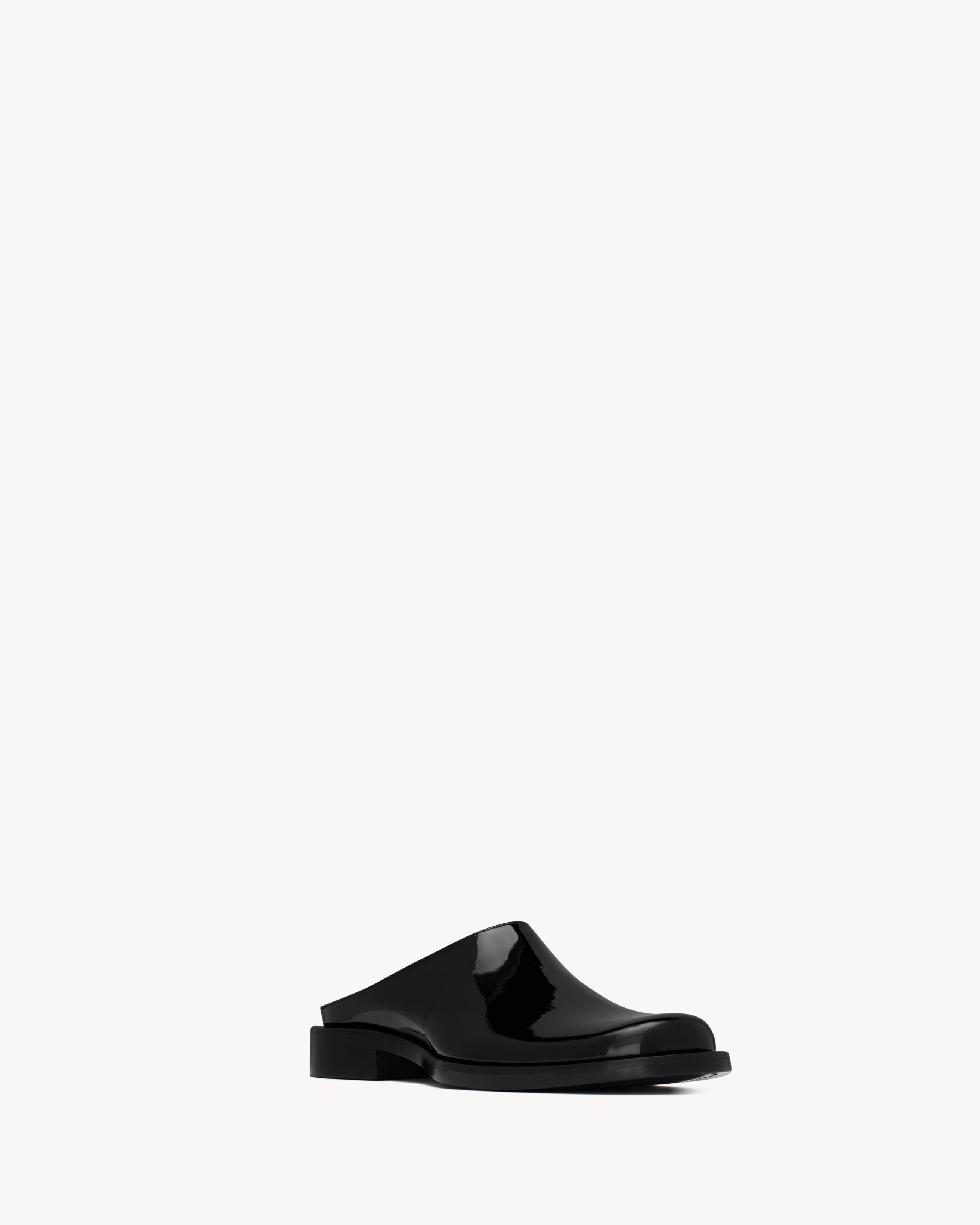 ANGUS mules in patent leather