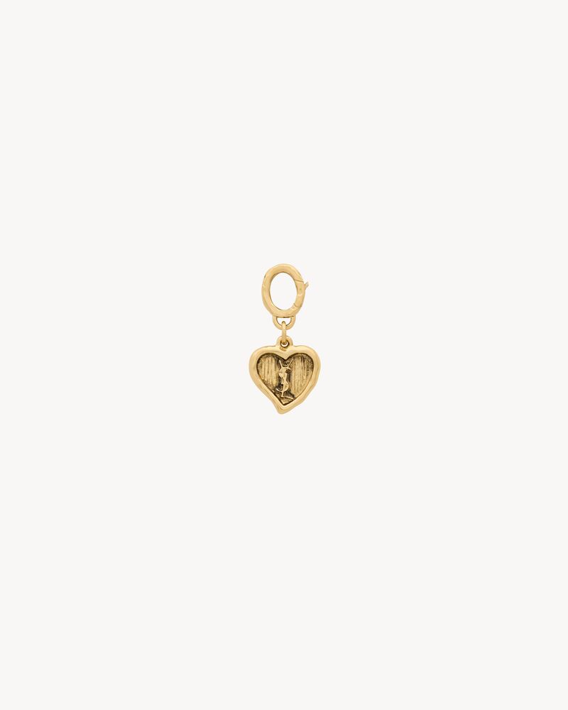 CASSANDRE heart charm in metal