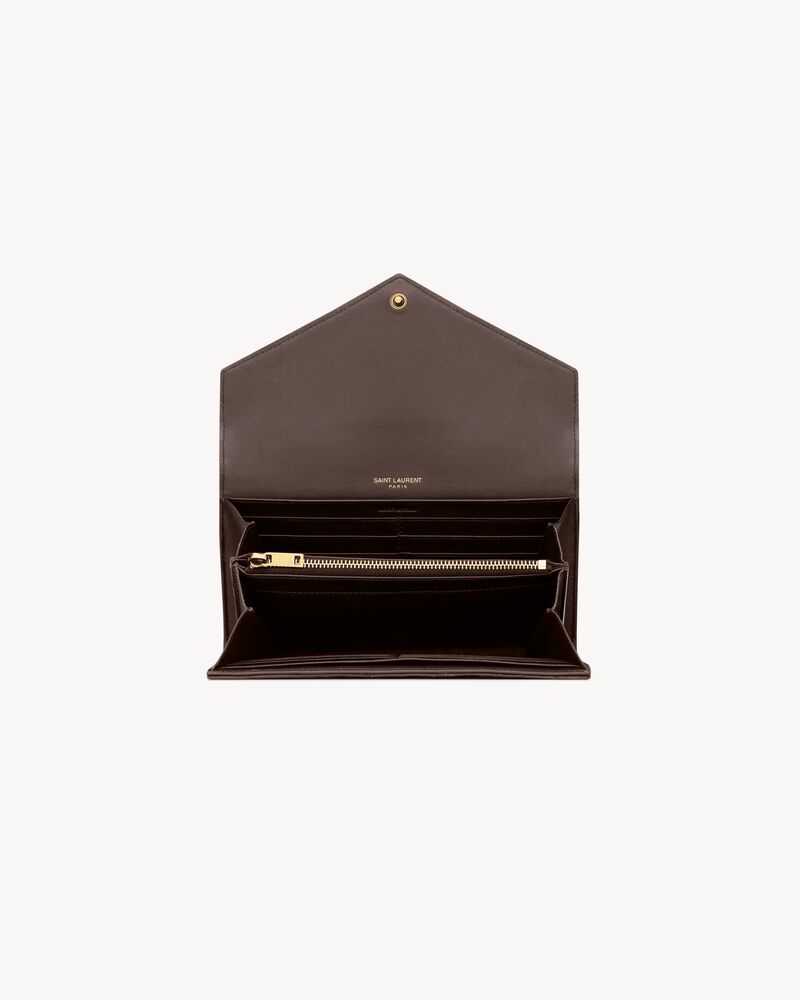 CASSANDRE large flap wallet in lambskin