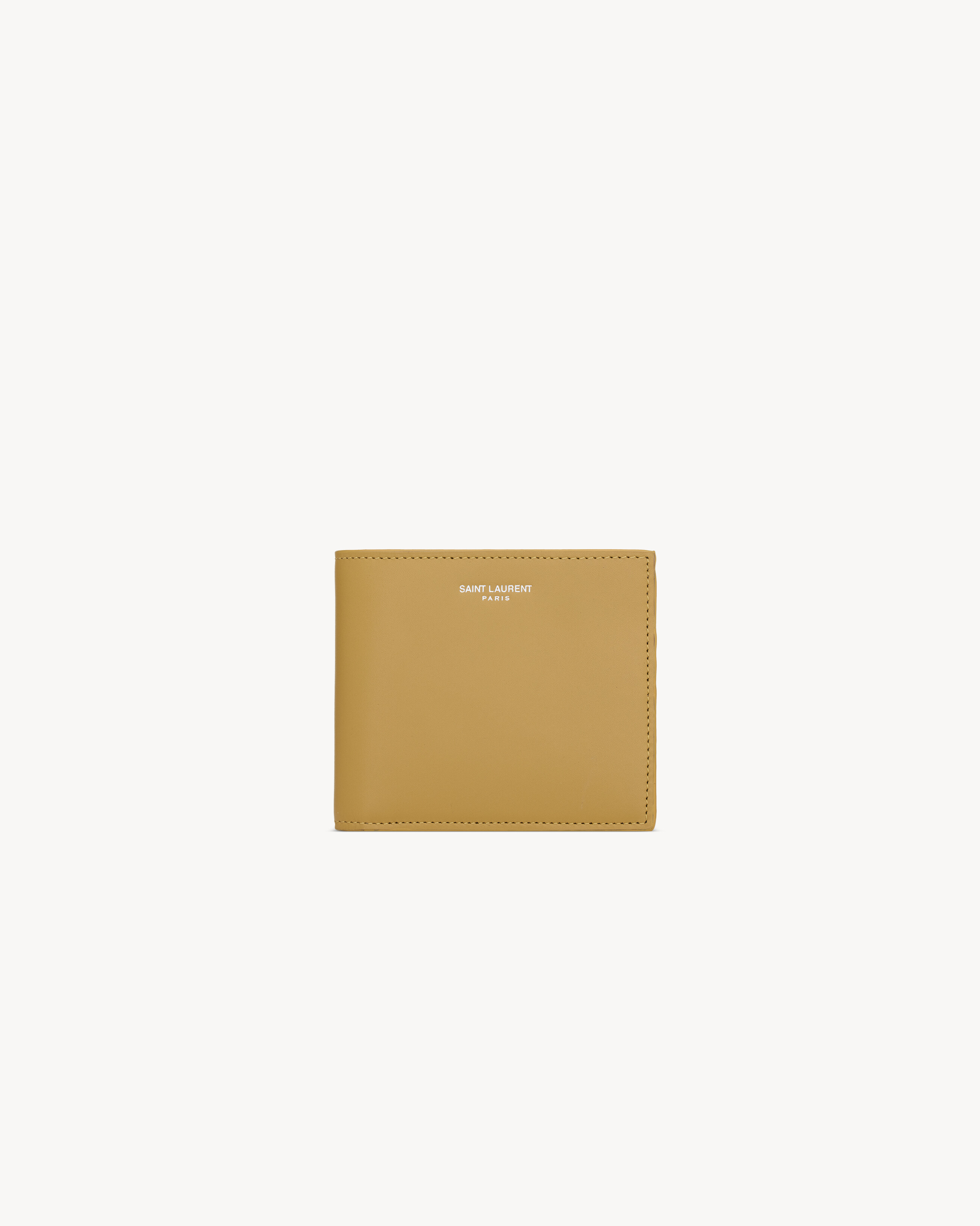 SAINT LAURENT PARIS East/West wallet with coin purse in smooth leather
