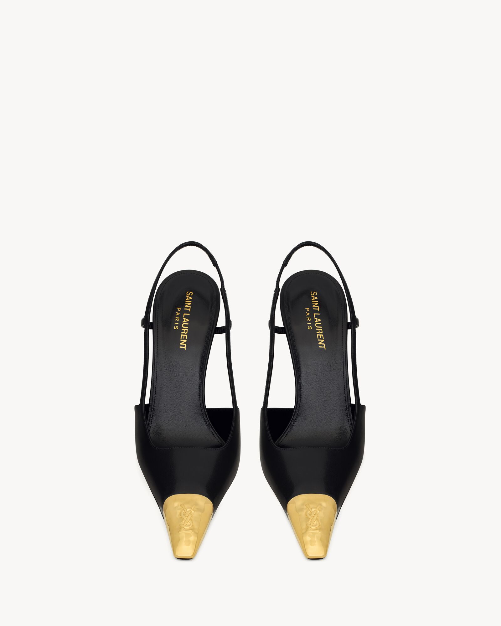 JEANNE slingback pumps in smooth leather — 800164AADX21000
