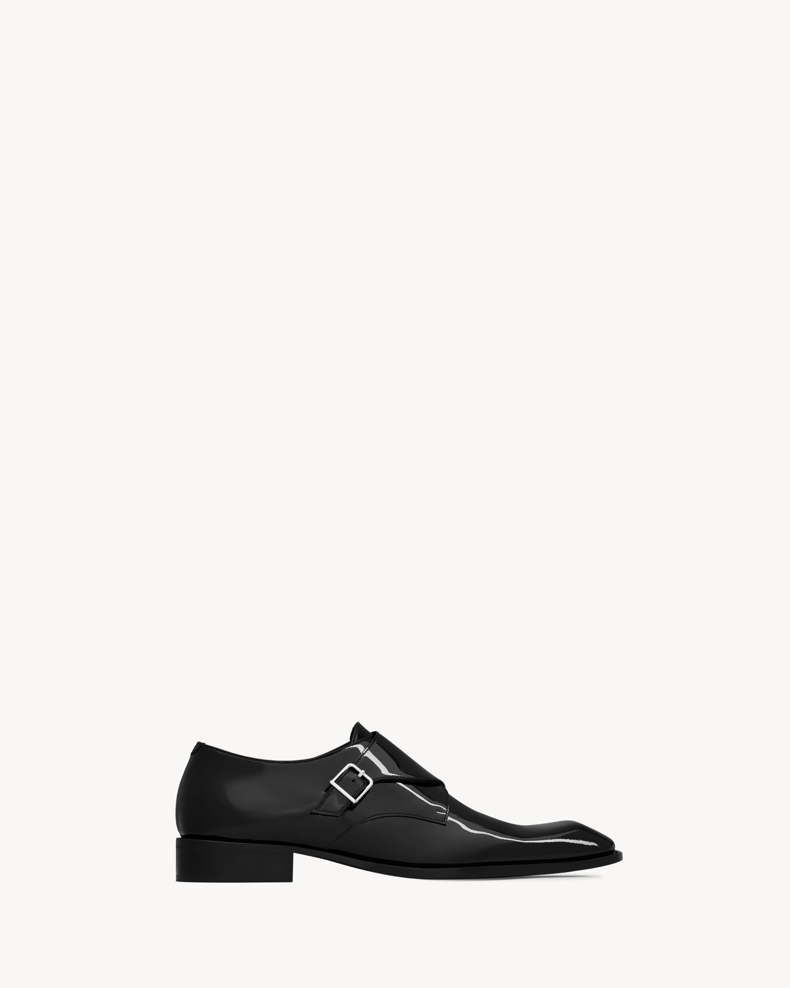 CONNOR monk straps in patent leather — A002D1AAB9S1000