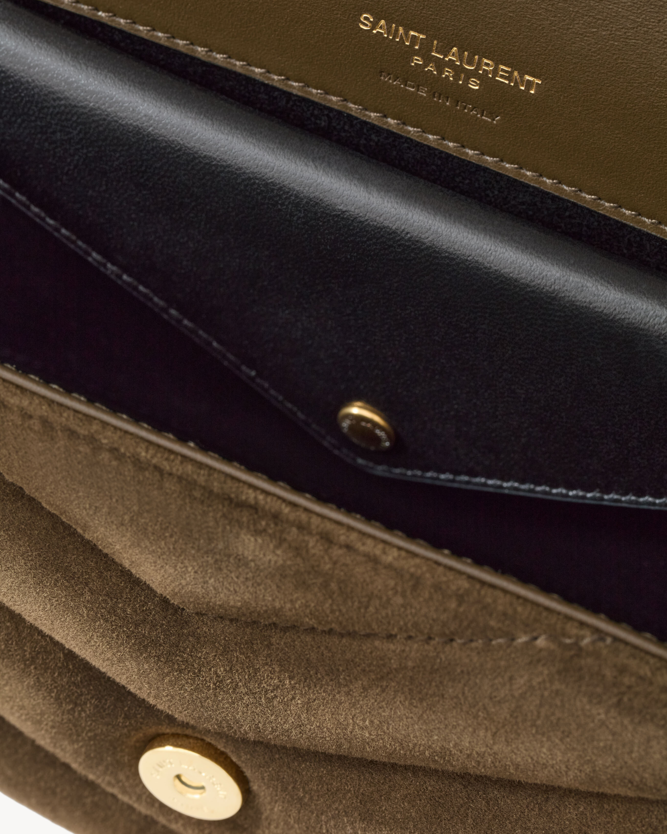 LOULOU small in MATELASSÉ suede