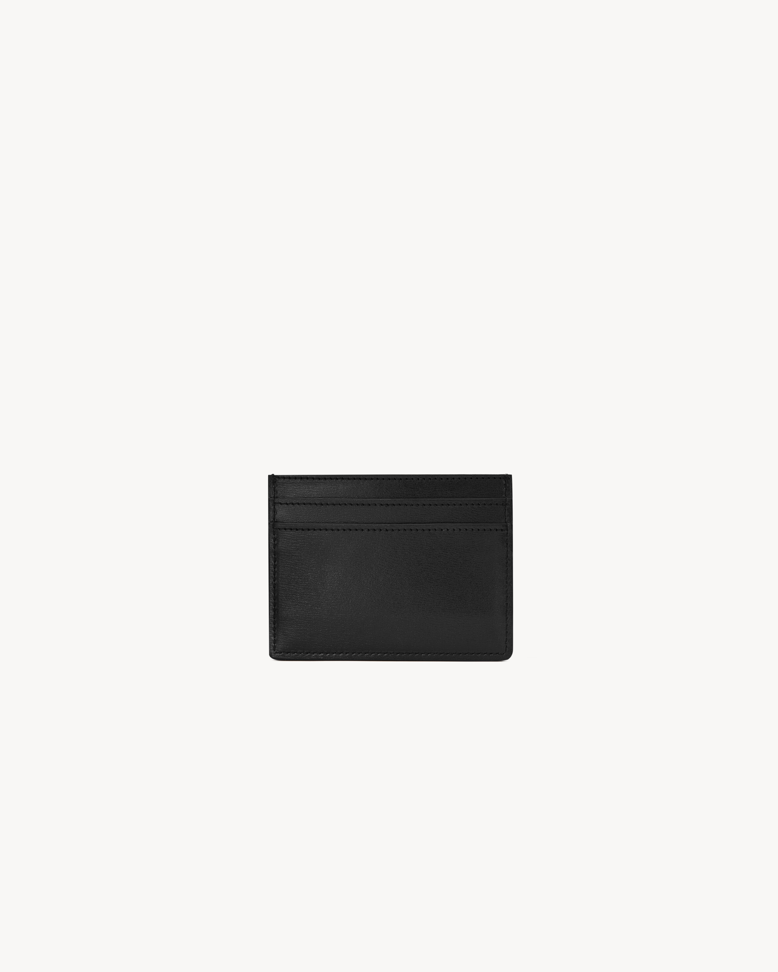 TINY CASSANDRE card case in matte leather