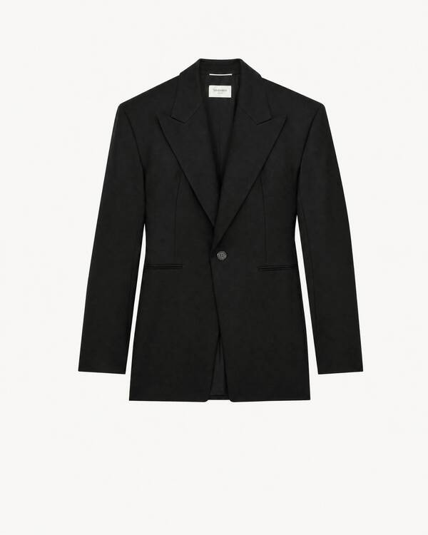 Saint Laurent ブラックフォーマルジャケット　黒　フランス製 A001DFY7E631000_A.jpg?v=1