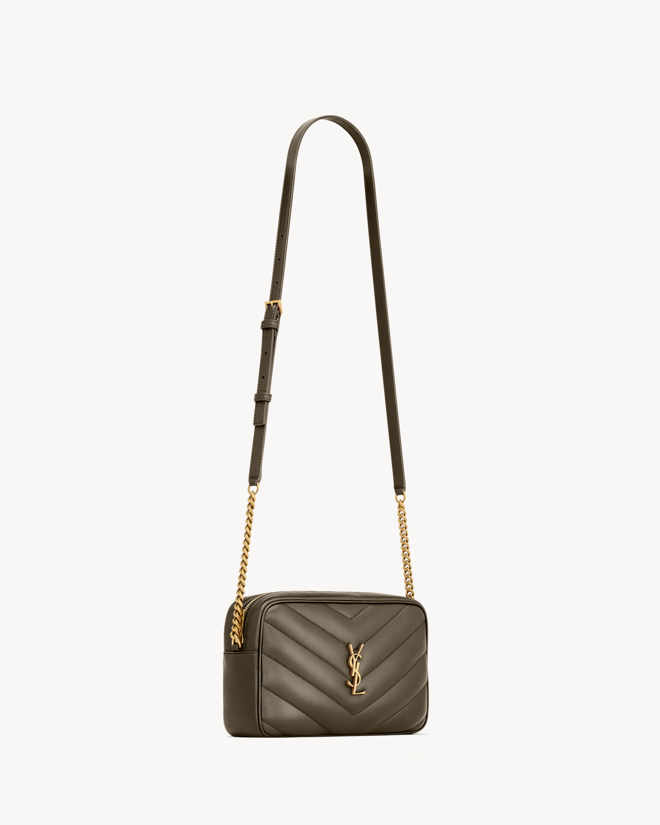 LOULOU camera bag in MATELASSÉ lambskin