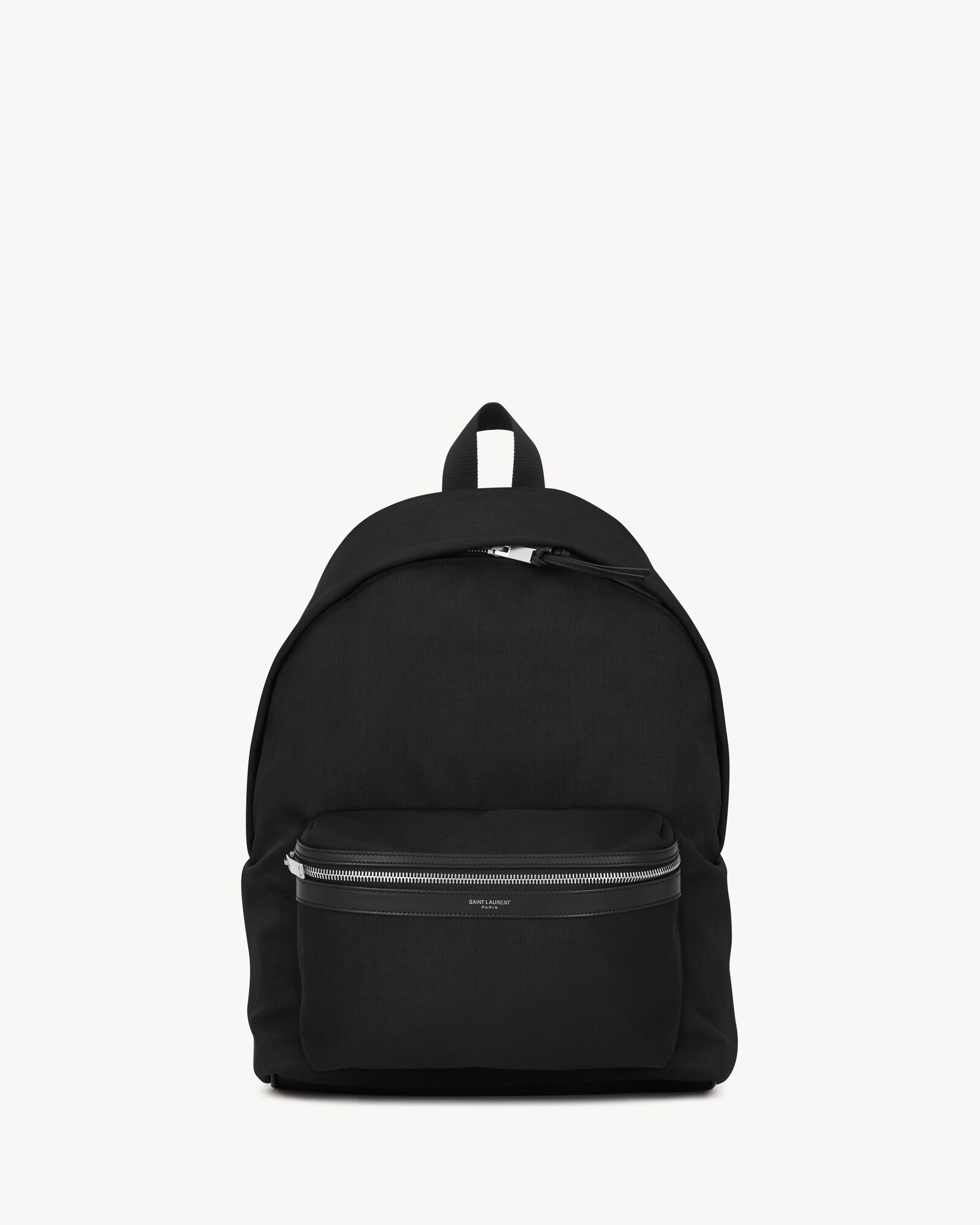 city backpack in canvas, nylon and leather — 534967FAEYY1000