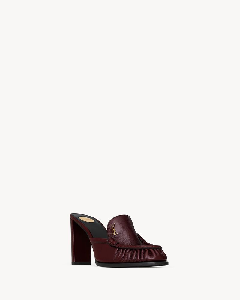LE LOAFER Pantoletten aus Glattleder