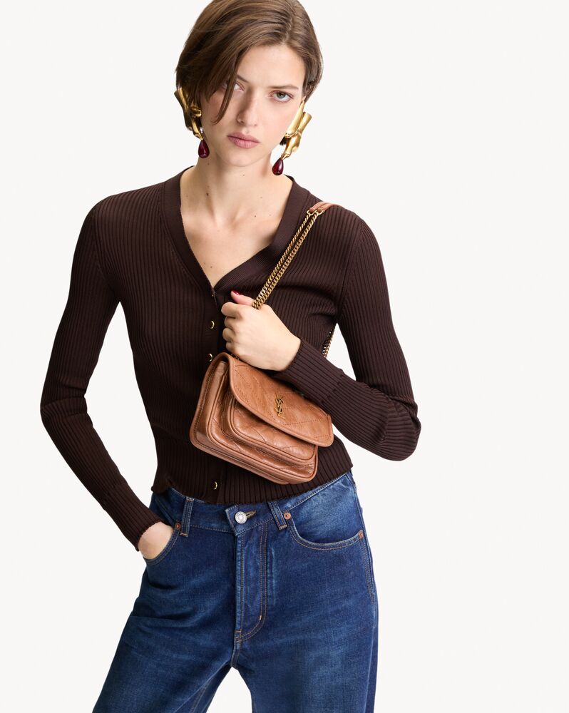 NIKI mini en cuir vintage