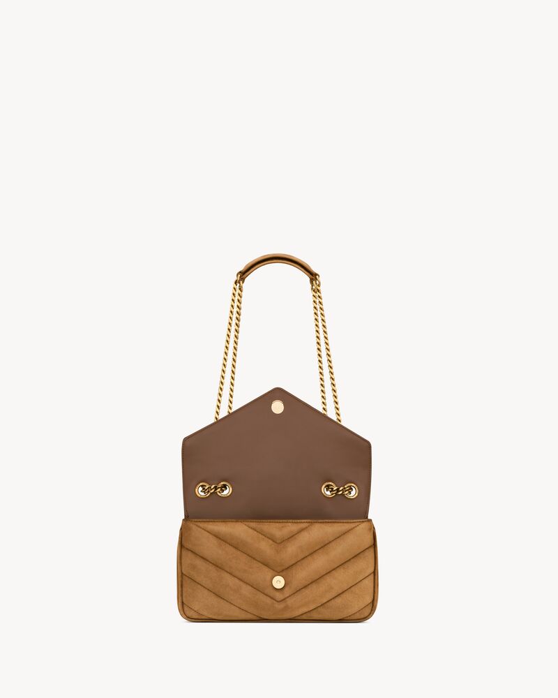 LOULOU small in MATELASSÉ suede