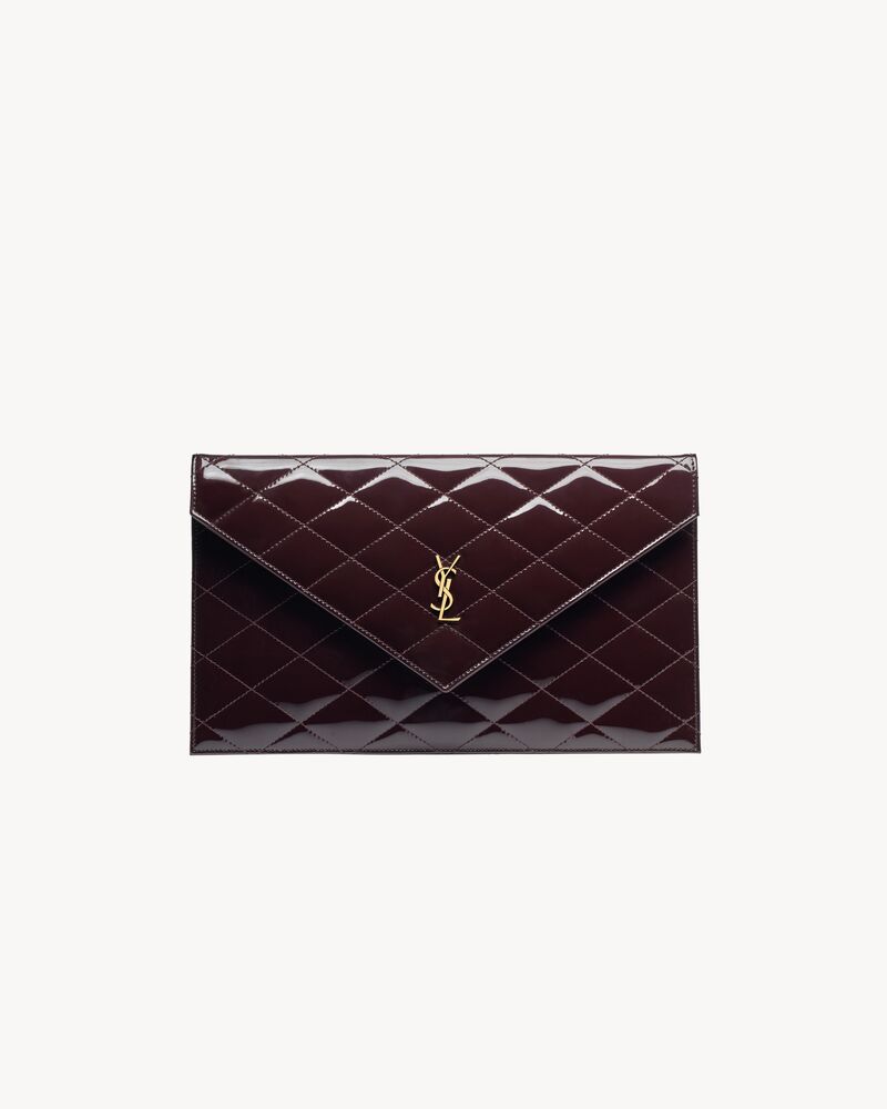PARIS pouch in patent leather