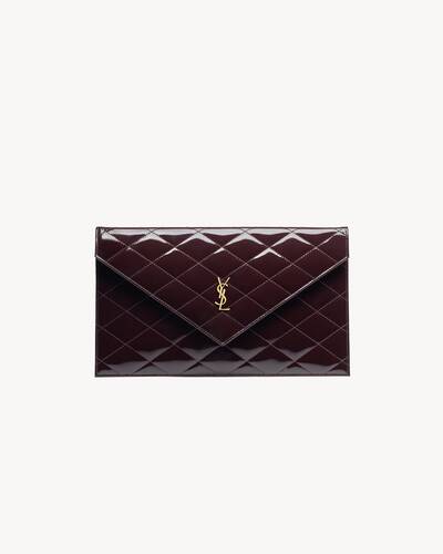 SAINT LAURENT PARIS サンローランパリ ポーチ イヴサンローラン 2026 ノベルティ ブラックラウンドポーチ 新品未開封