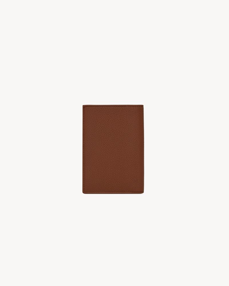 TINY CASSANDRE credit card wallet in grained leather