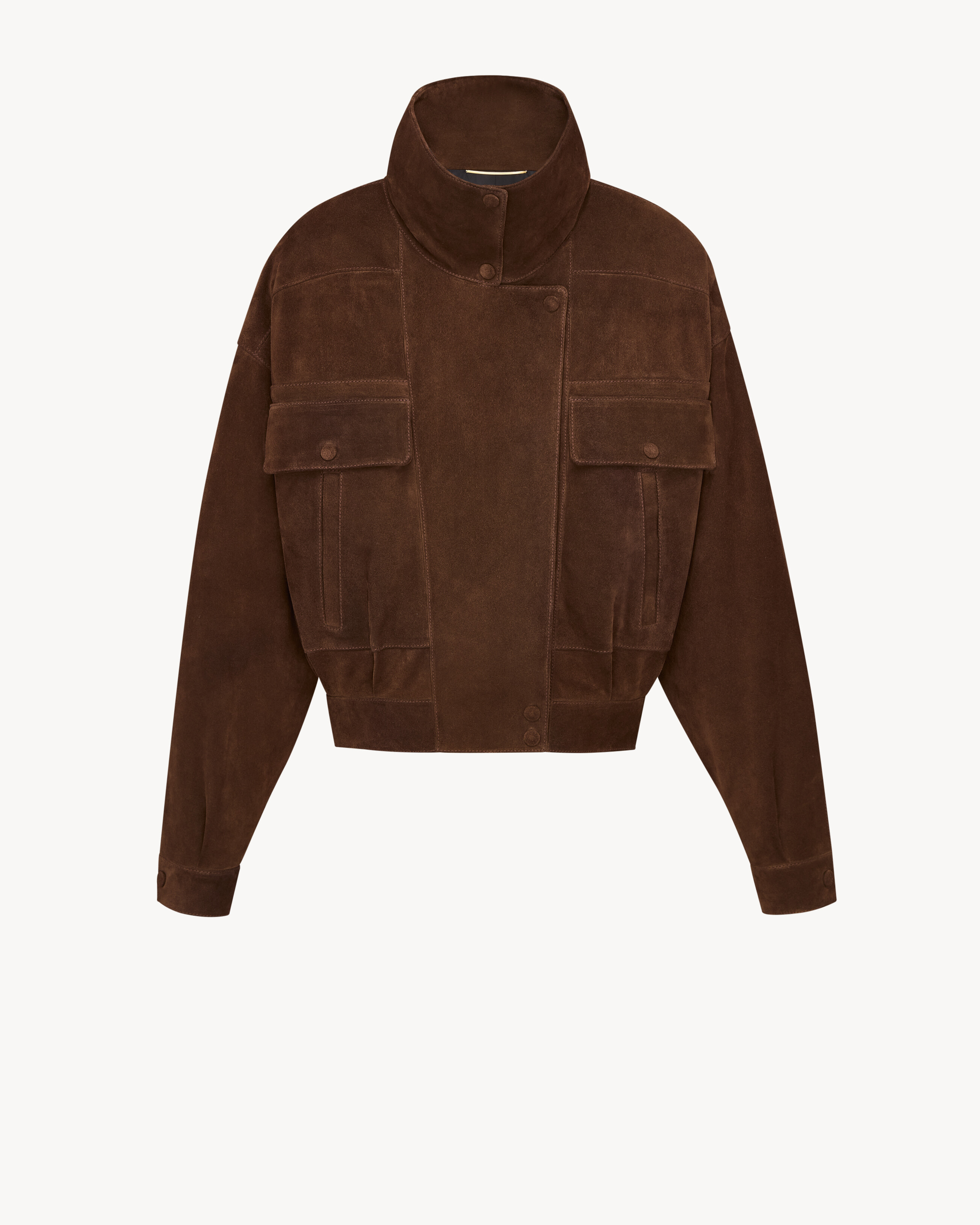 jacket in vintage split leather