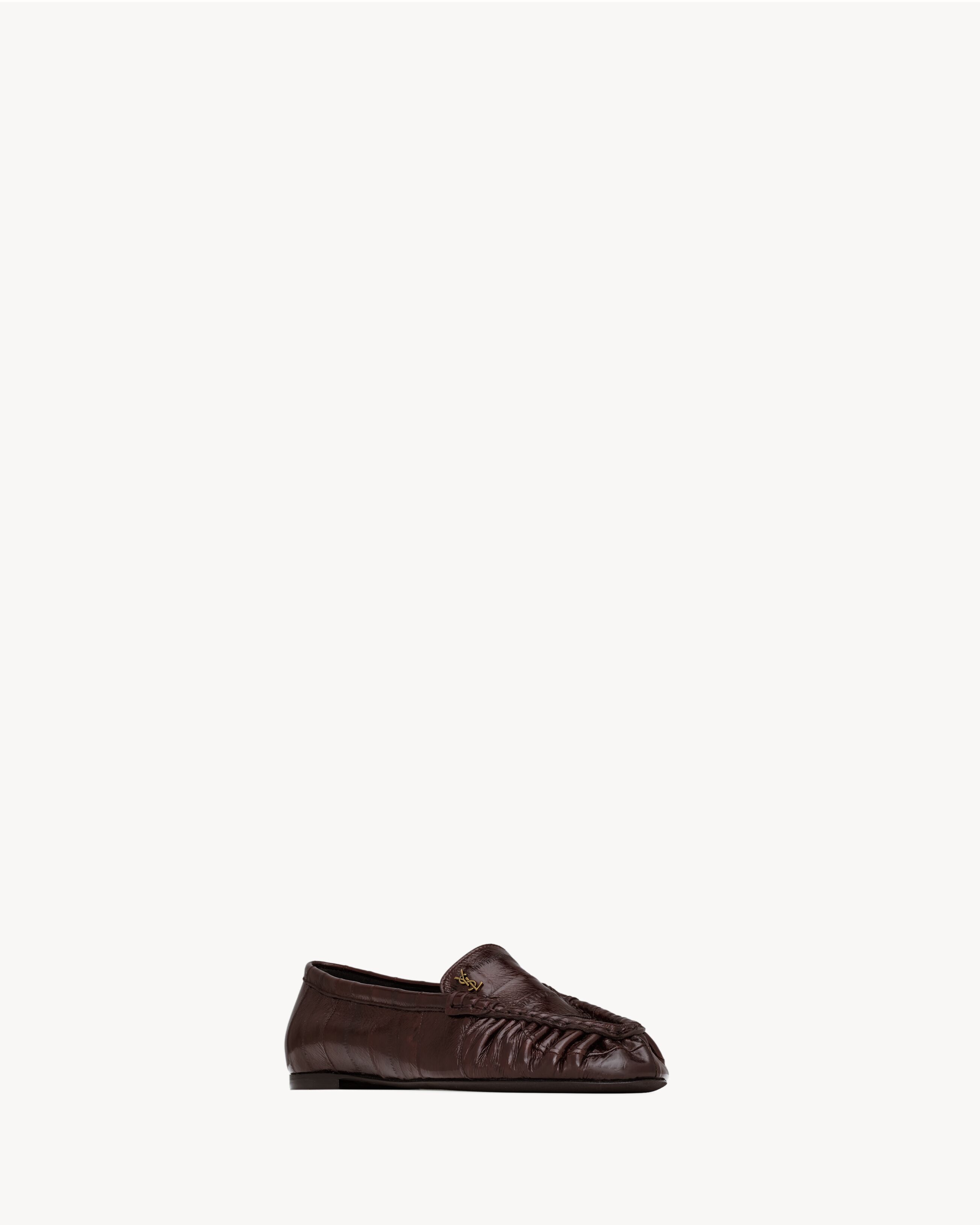 sapatilhas LOAFERINO em couro de hagfish