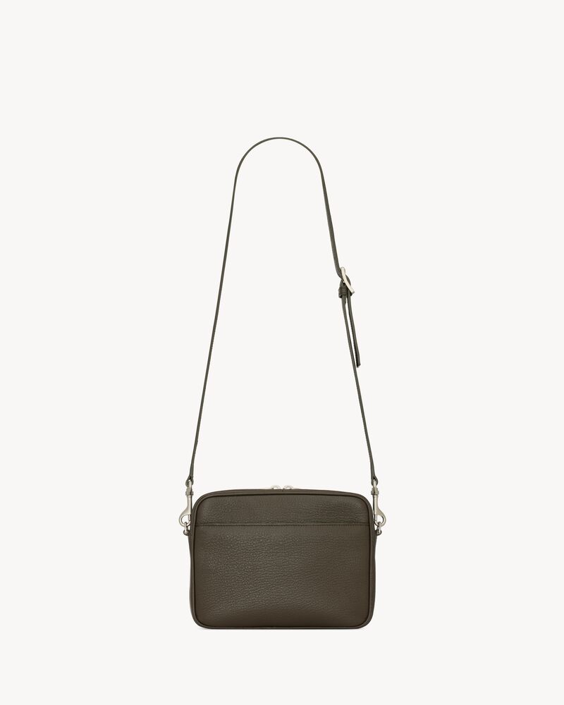 SAINT LAURENT small camera bag in grained leather