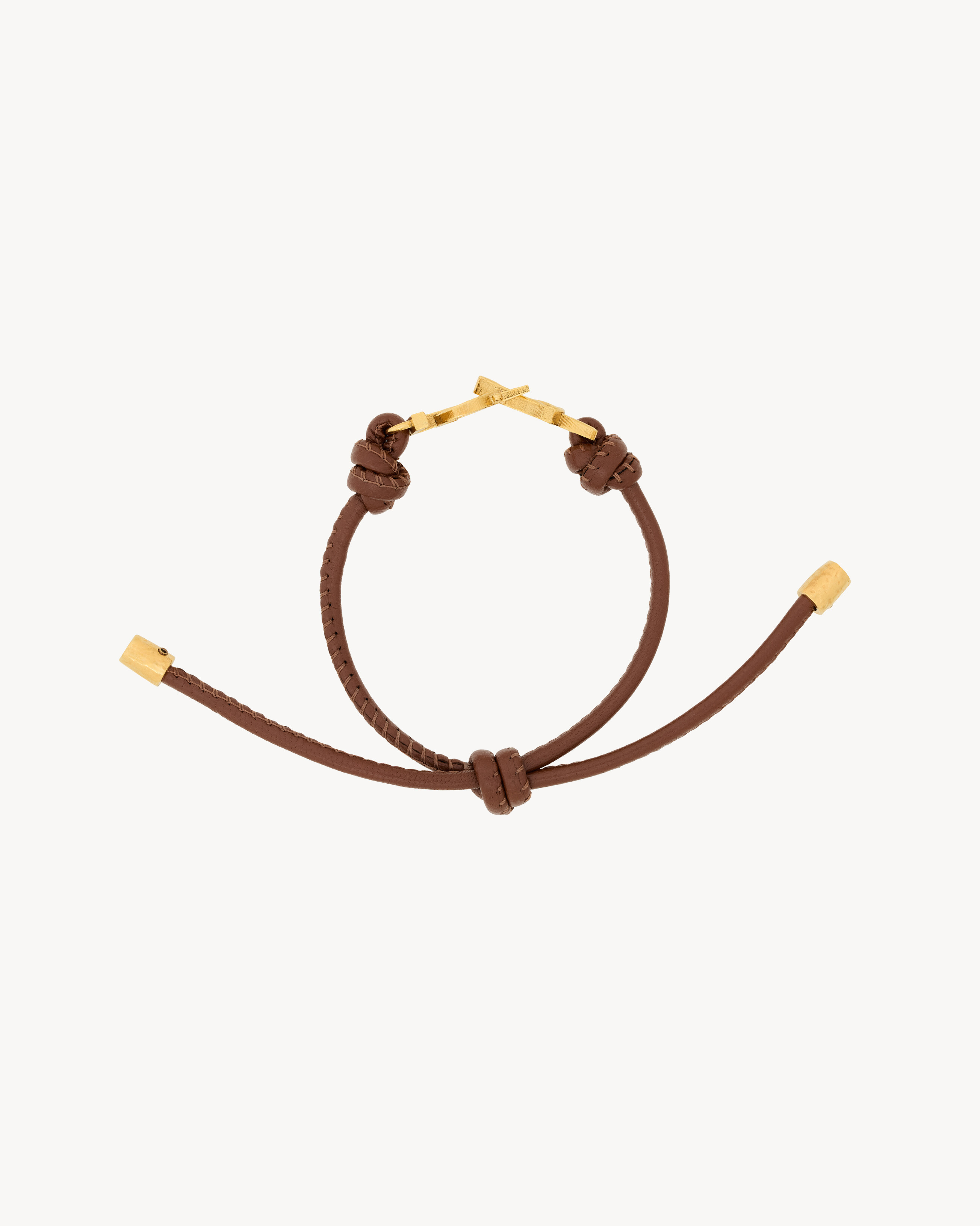 CASSANDRE cord bracelet in leather