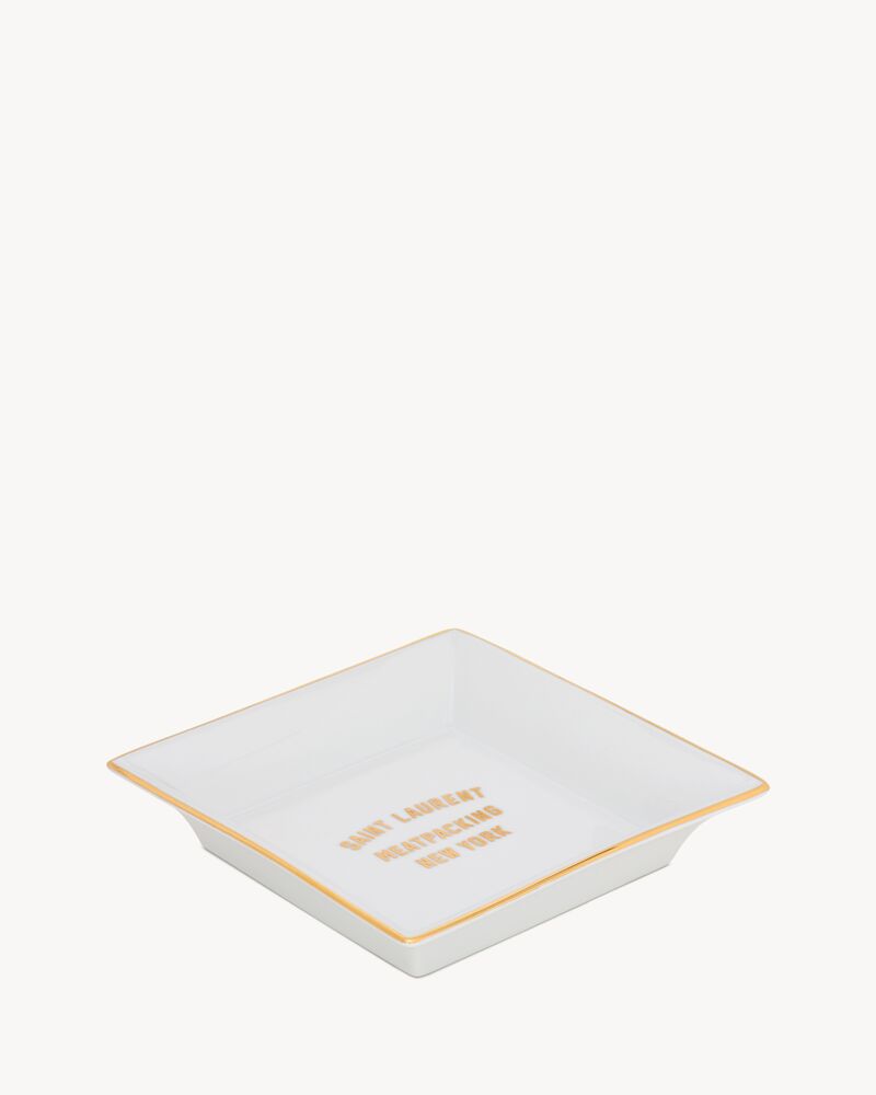 SMALL SAINT LAURENT NEW YORK PIN TRAY