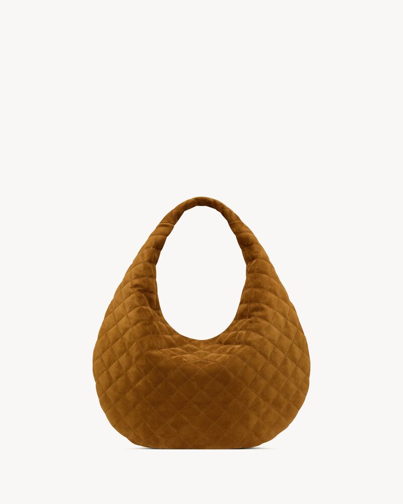 ICARE hobo in quilted suede