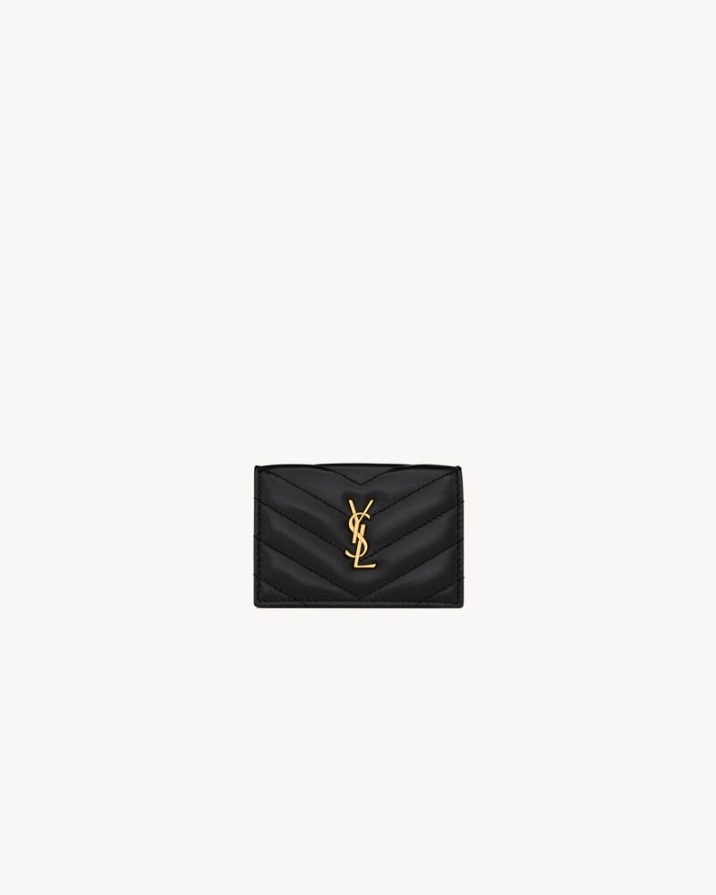 CASSANDRE MATELASSÉ ORIGAMI TINY WALLET in QUILTED LAMBSKIN