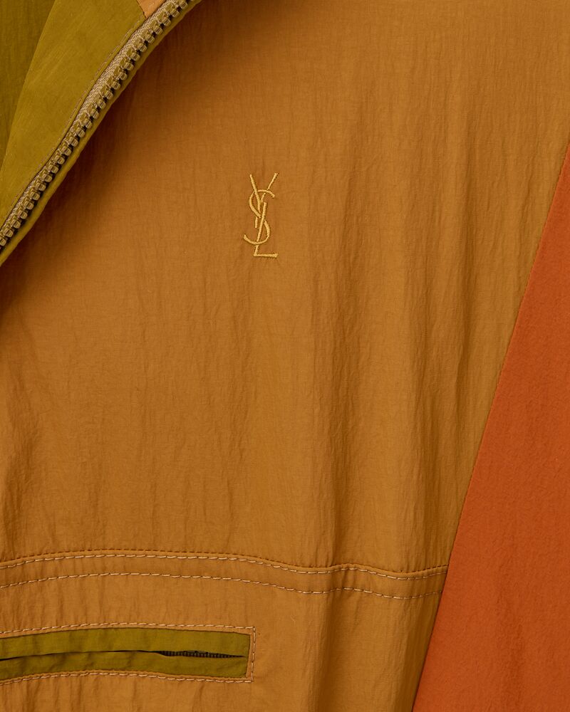 CASSANDRE cropped windbreaker in nylon faille