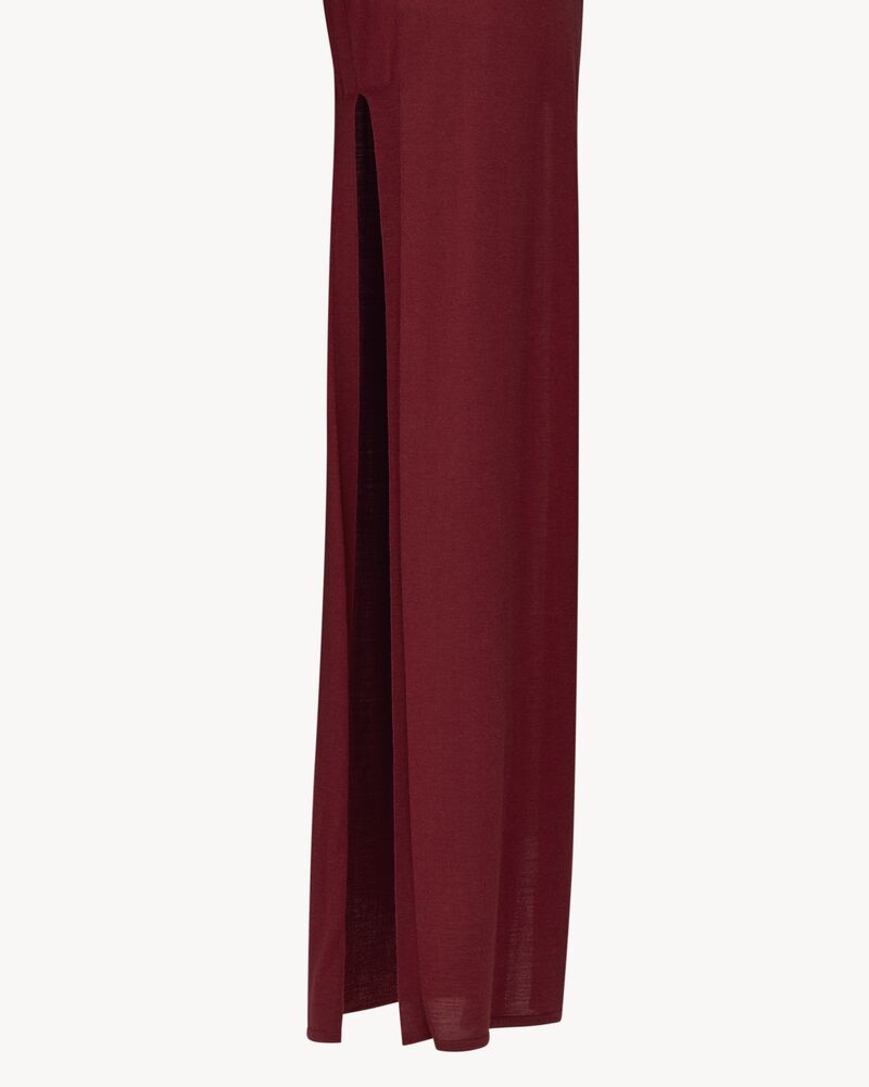 T-shirt dress in wool