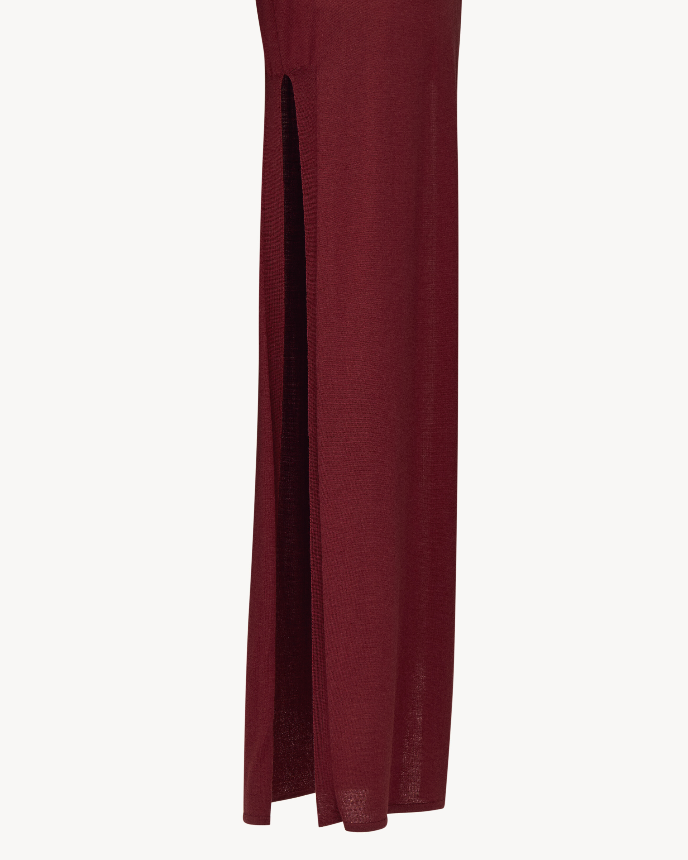 T-shirt dress in wool