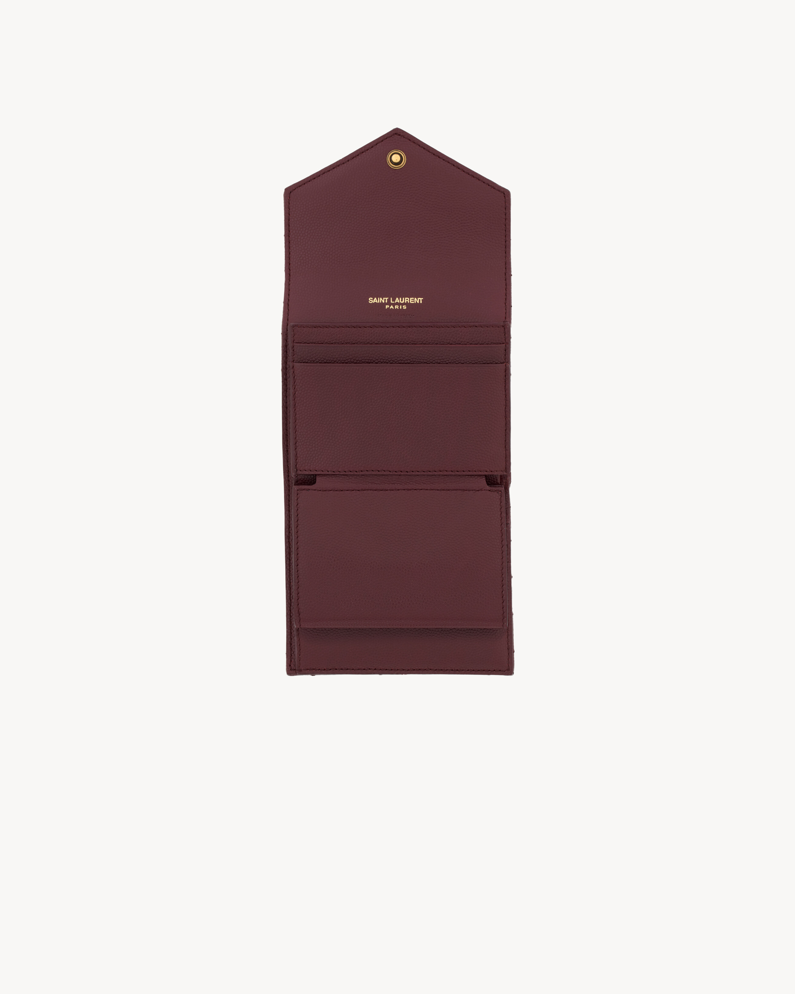 CASSANDRE multi-fold wallet in GRAIN DE POUDRE leather