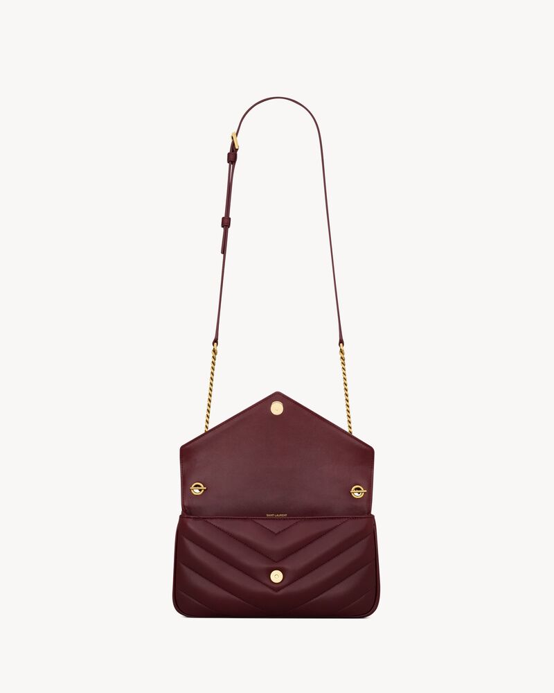 LOULOU top-handle in MATELASSÉ lambskin