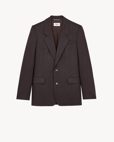 SAINT LAURENT ブラックブレザー Men's Jackets and Pants Collection | Saint Laurent | YSL