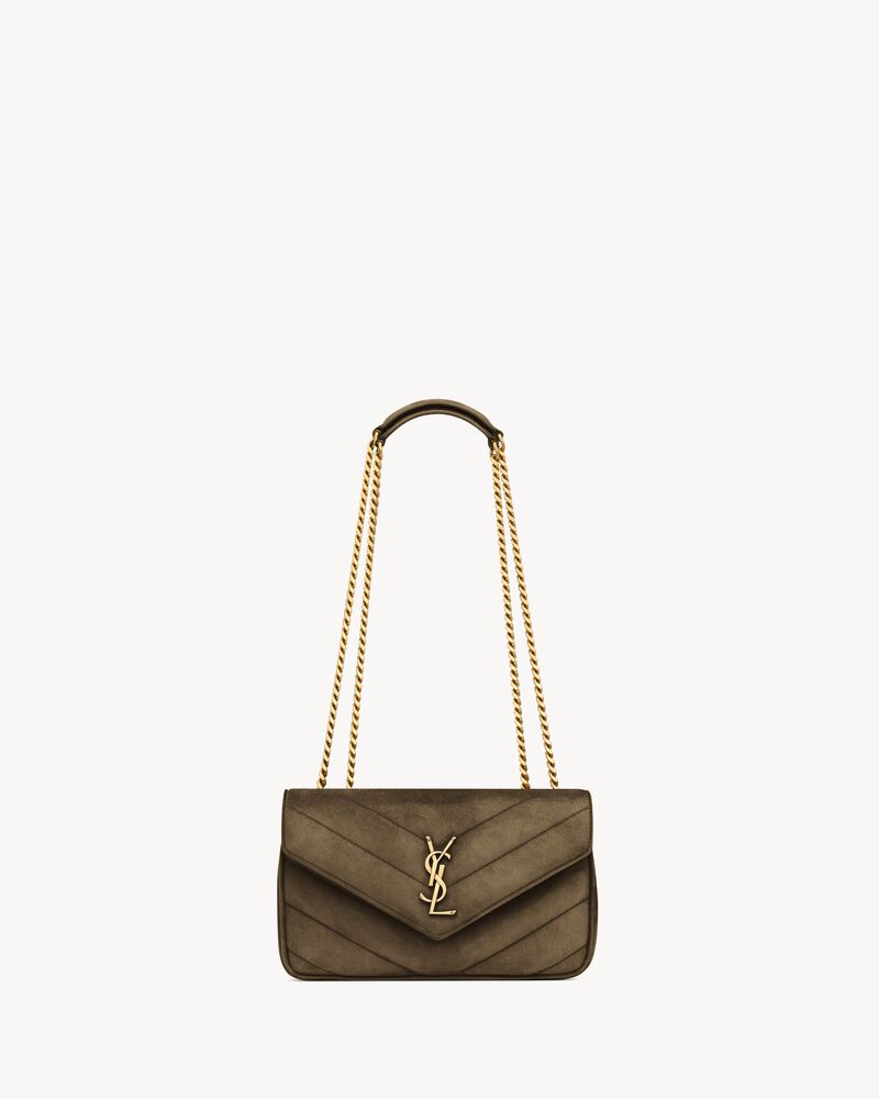 LOULOU small in MATELASSÉ suede