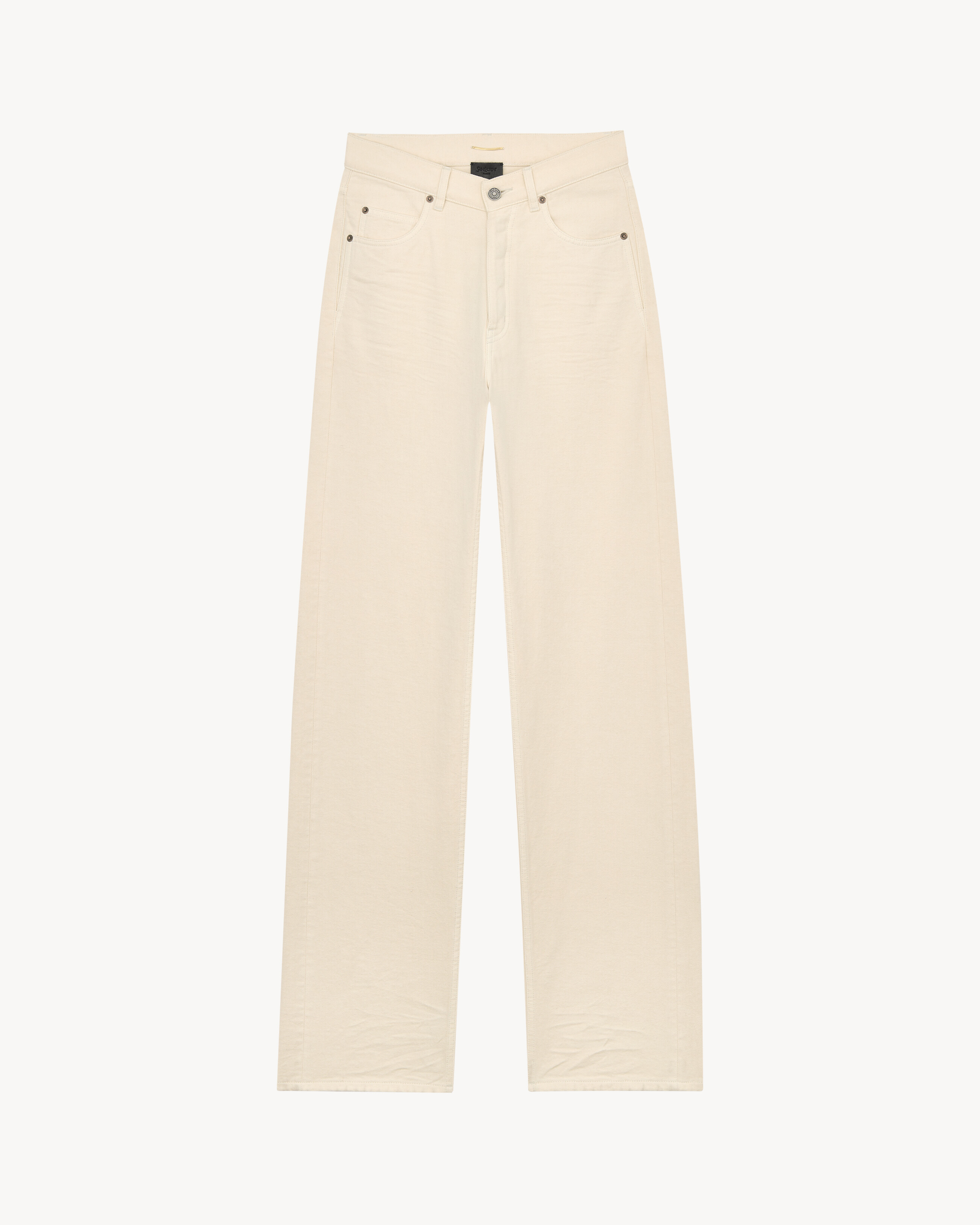 v-waist long baggy jeans