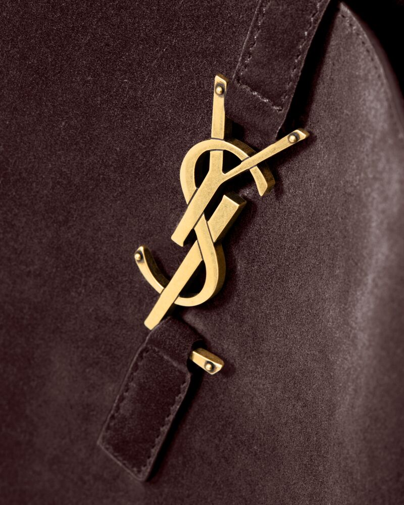 LE 5 À 7 ソフト クロスボディ（スエード） ブラウン | Saint Laurent