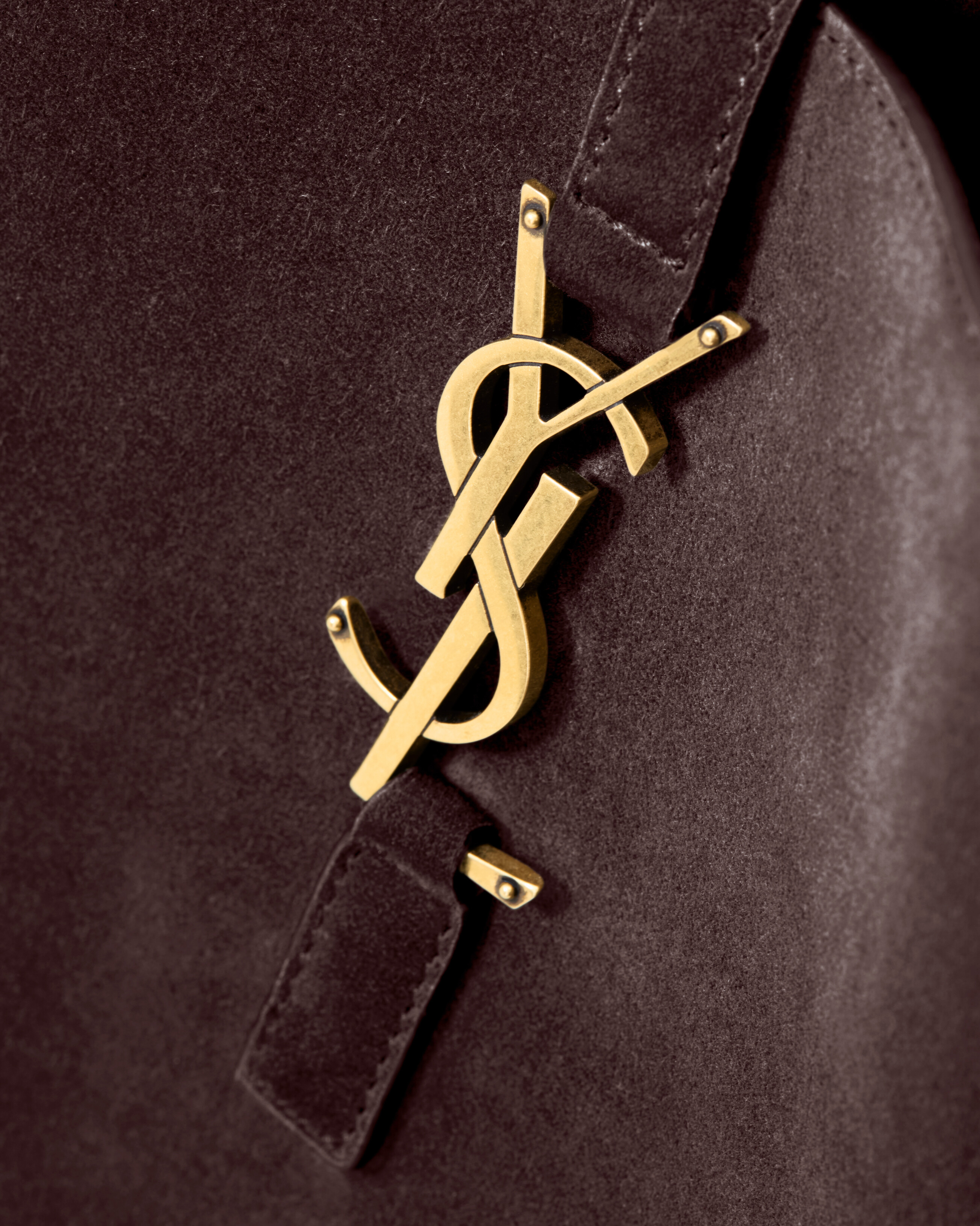 LE 5 À 7 ソフト クロスボディ（スエード） ブラウン | Saint Laurent