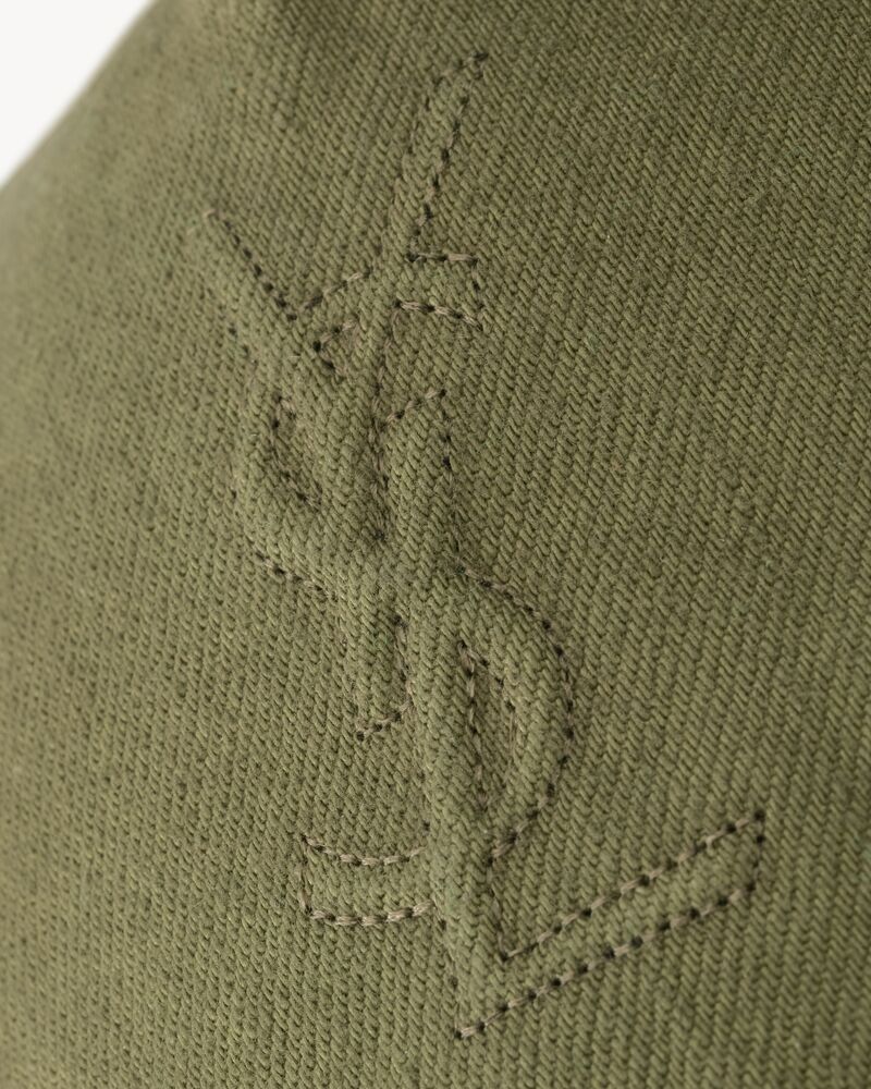 CASSANDRE cap in cotton denim twill