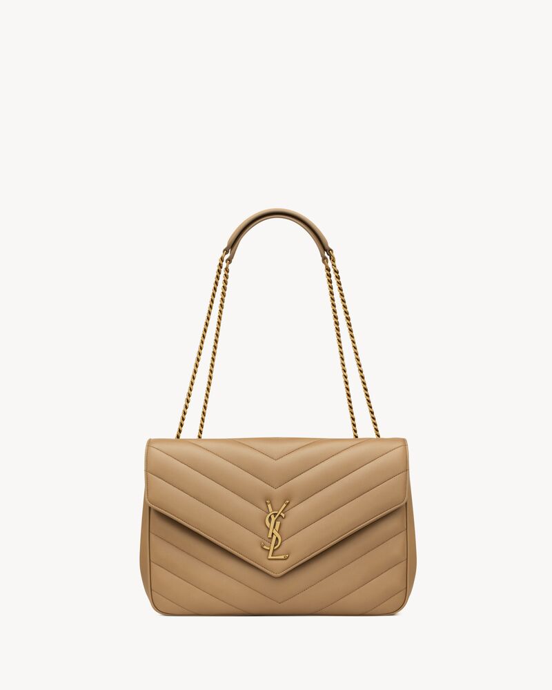 LOULOU large in MATELASSÉ lambskin