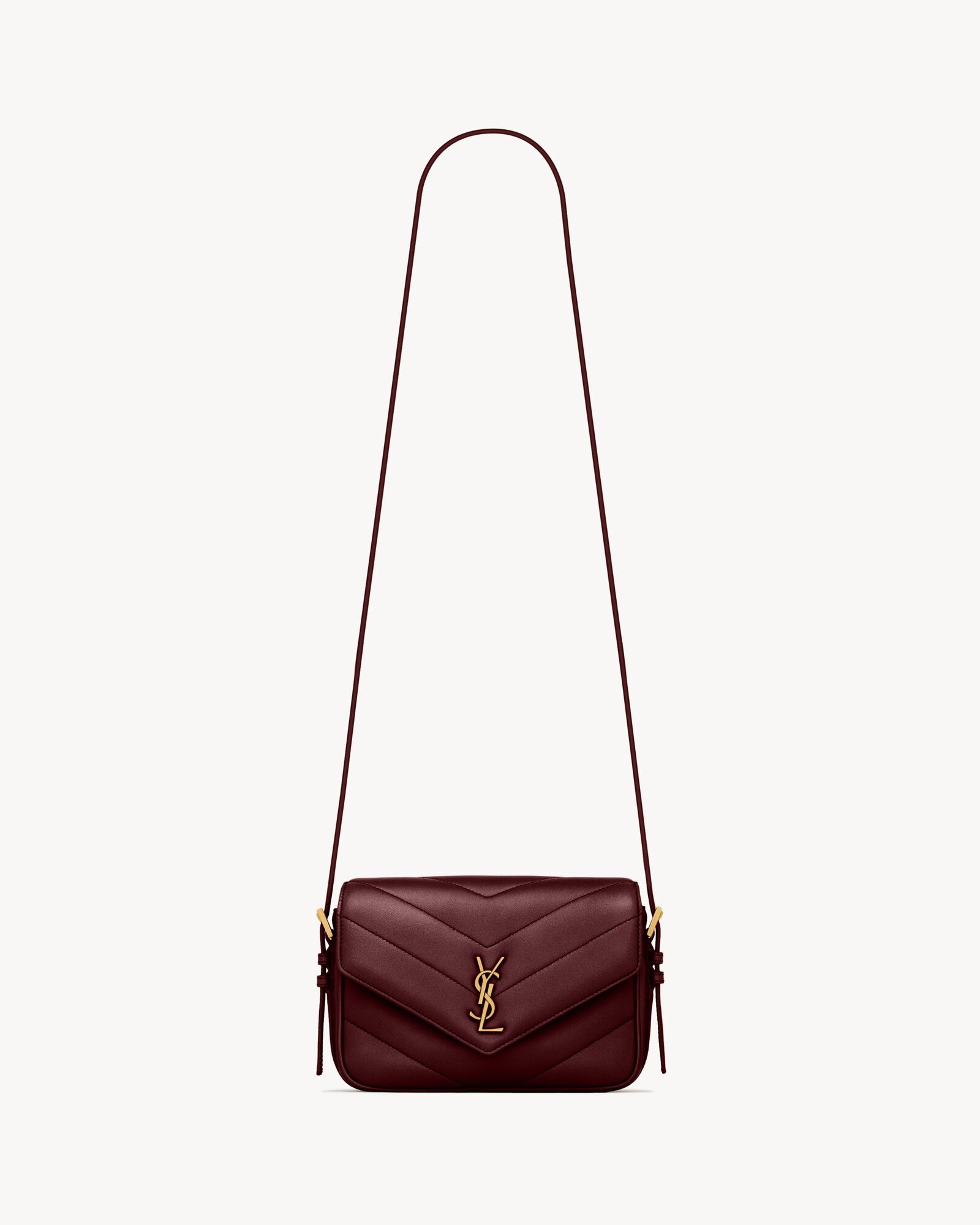 LOULOU toy crossbody in MATELASSÉ lambskin — 873156AAEAX6197