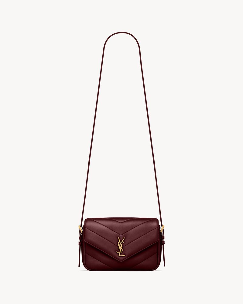 LOULOU toy crossbody in MATELASSÉ lambskin