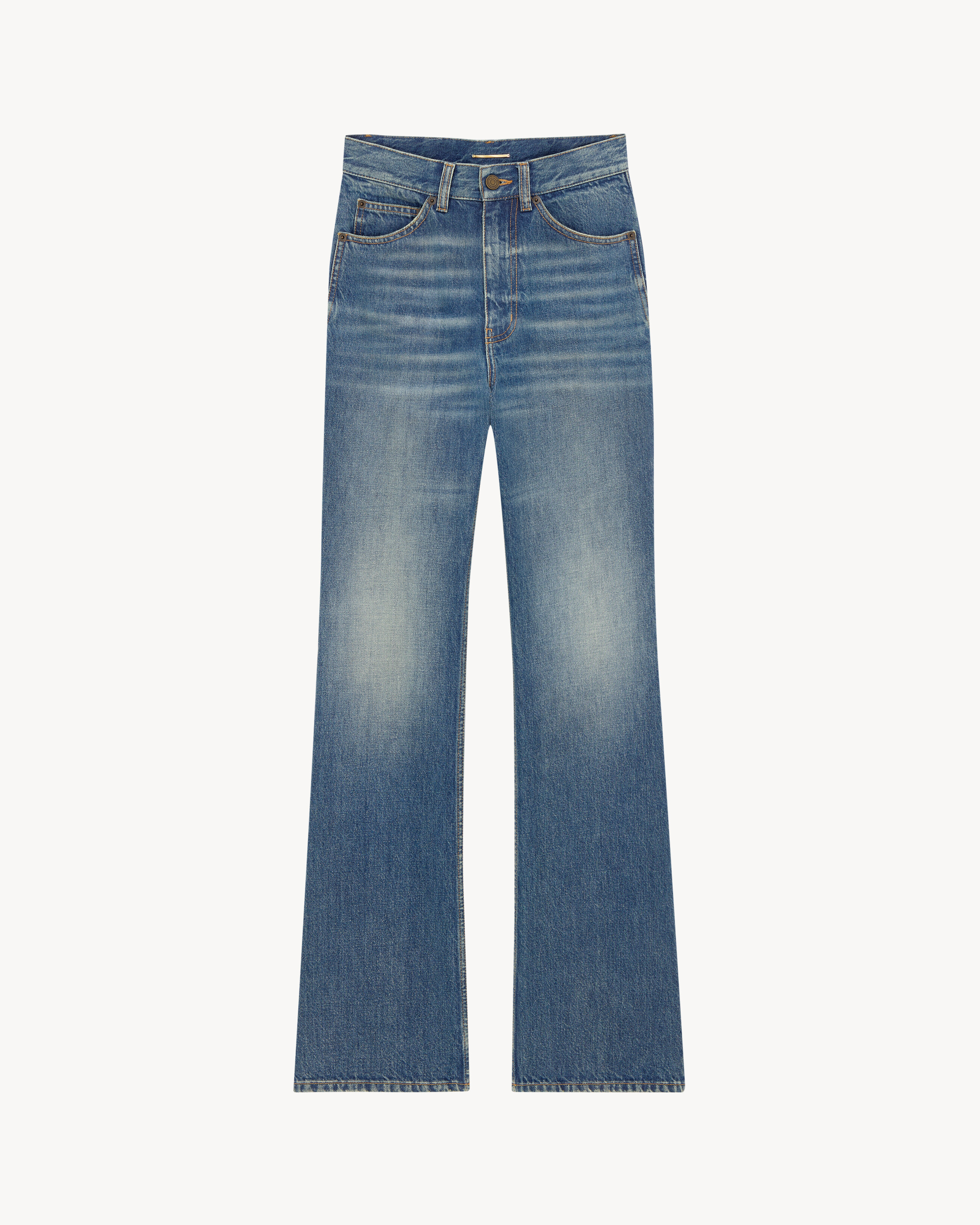 CLYDE high-rise straight jeans