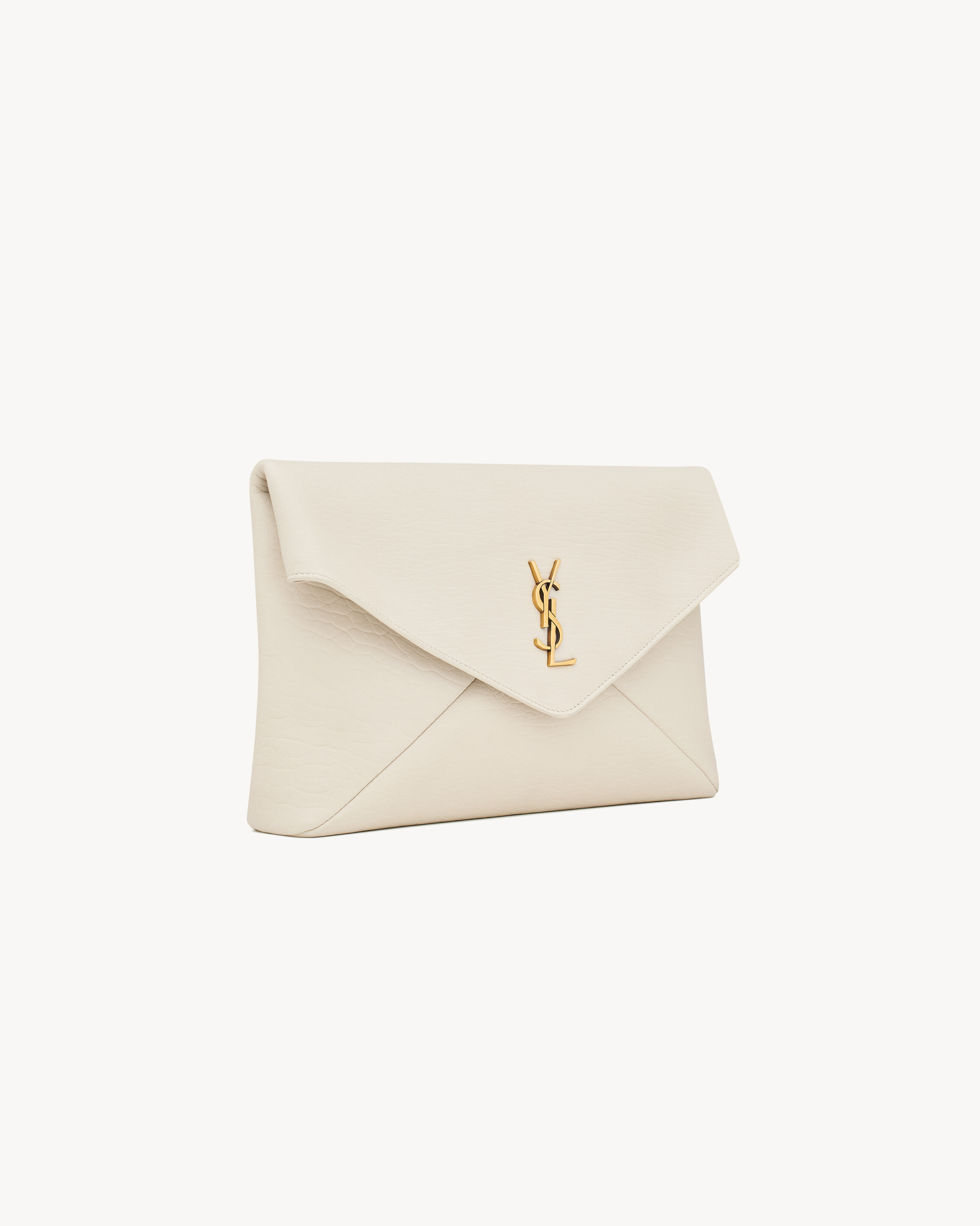 Große CASSANDRE Envelope-Pouch aus Lammleder