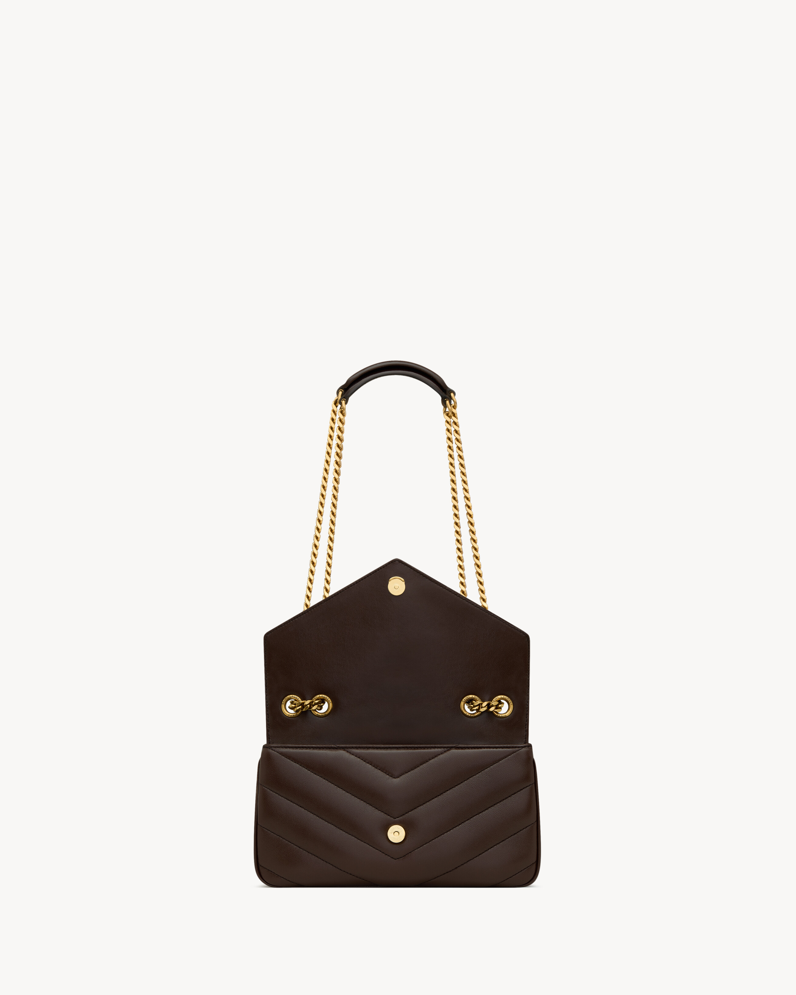 LOULOU small in MATELASSÉ lambskin