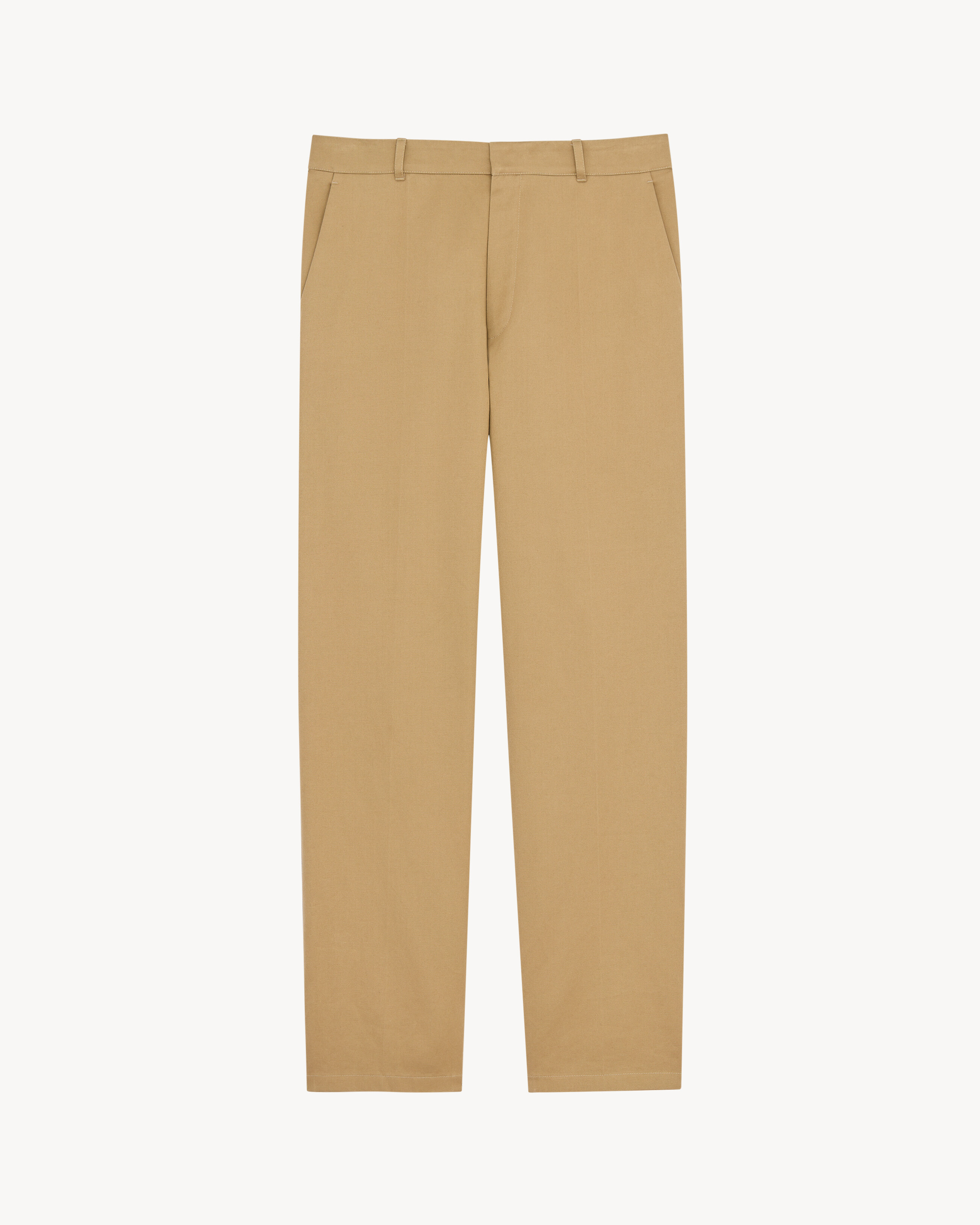 chinos in cotton gabardine