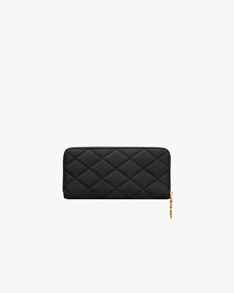 CASSANDRE BIJOU zip wallet in lambskin